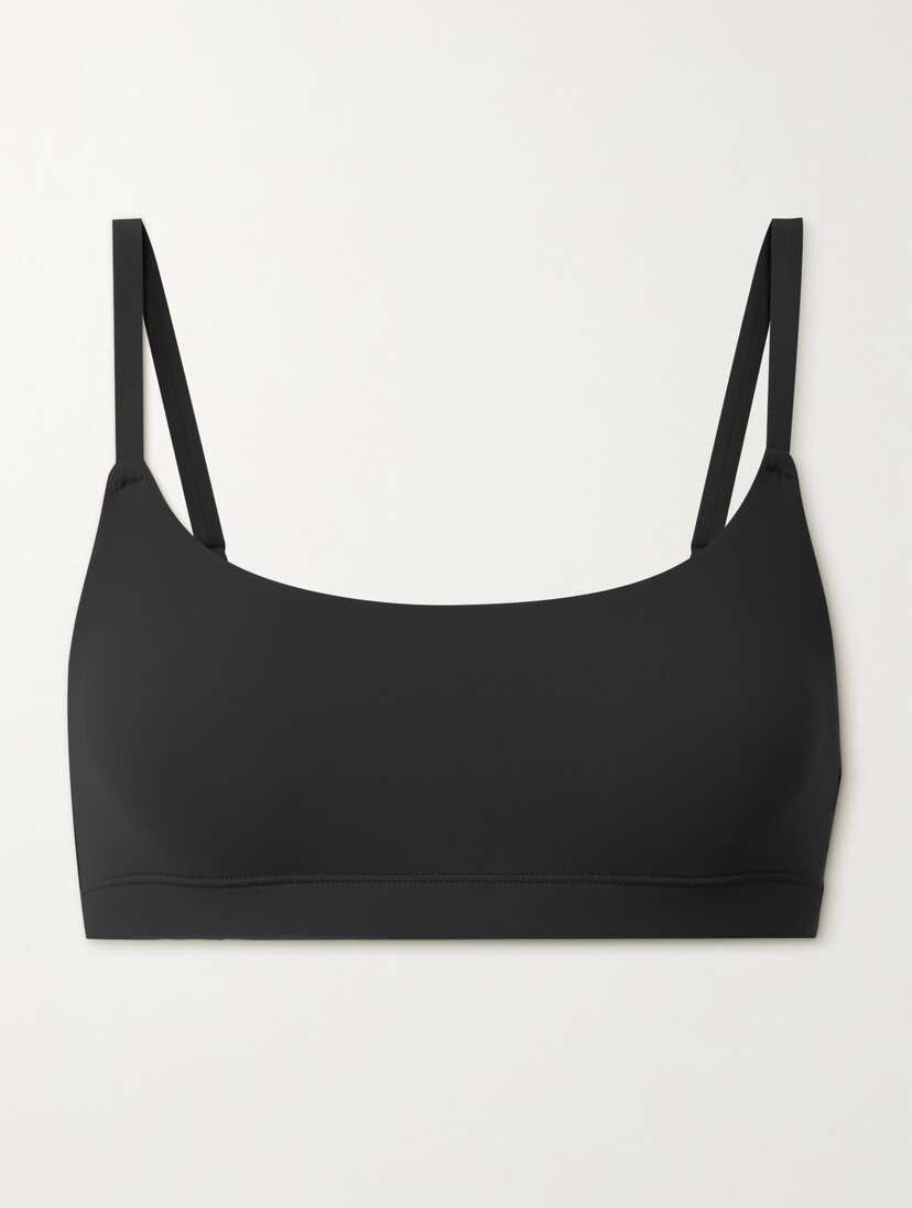 Skims Fits Everybody Scoop Neck Bralette - Onyx
