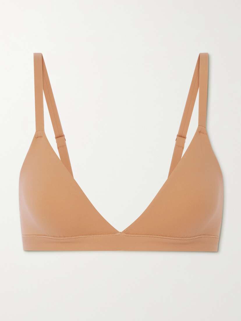 Skims Fits Everybody Triangle Bralette - Ochre