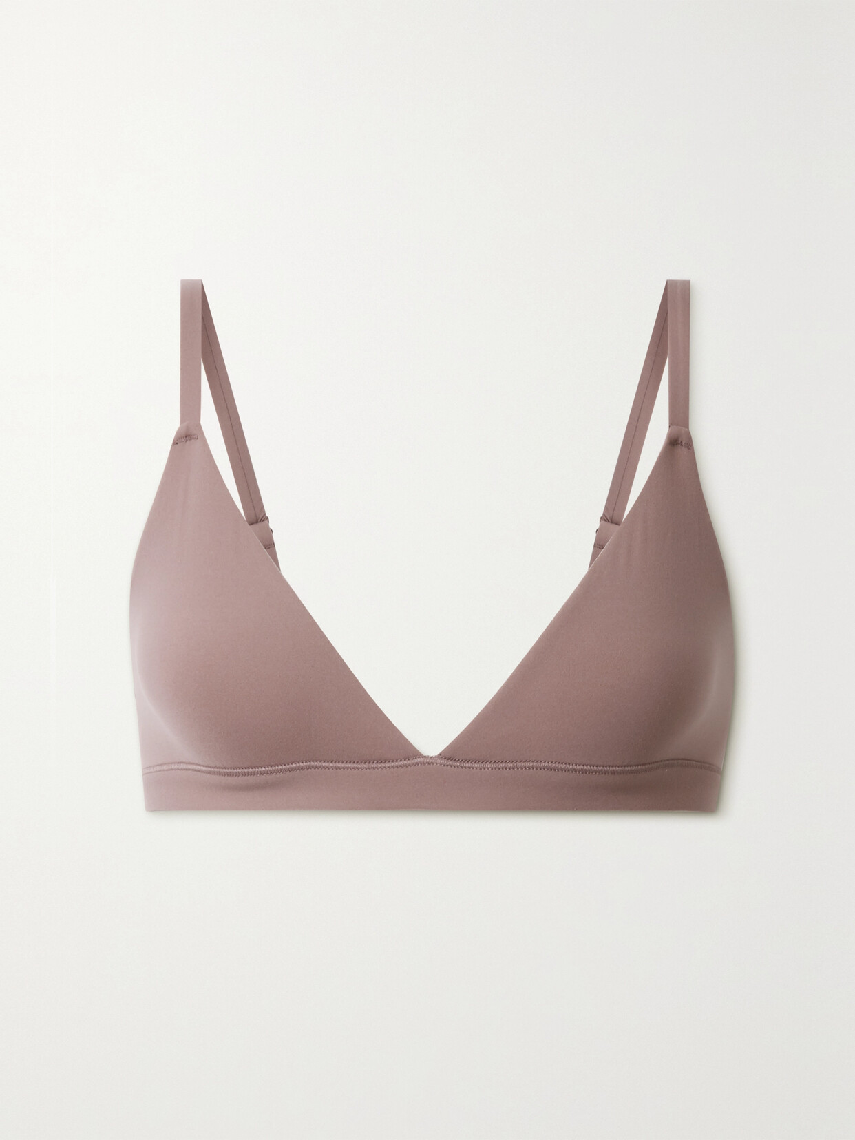 Skims Fits Everybody Triangle Bralette In Neutral