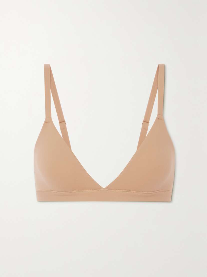 Skims Fits Everybody Triangle Bralette - Clay