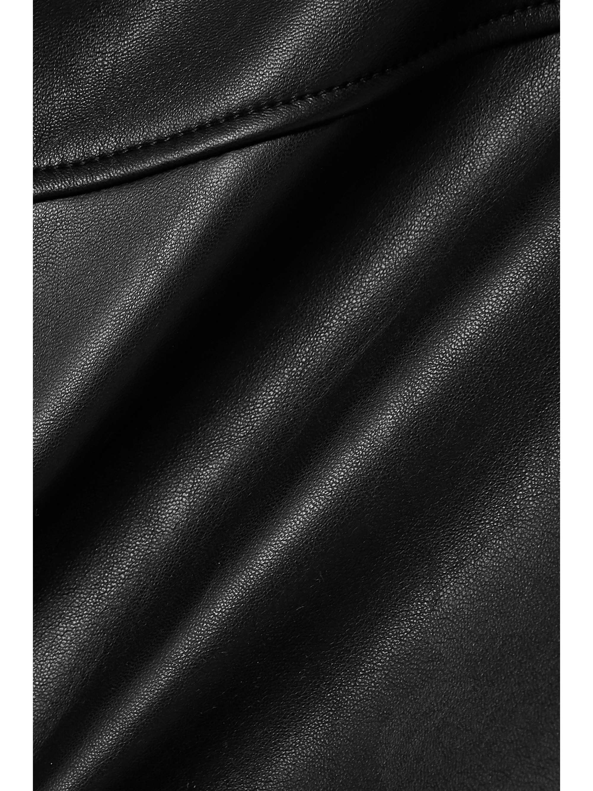WOLFORD Edie vegan leather leggings