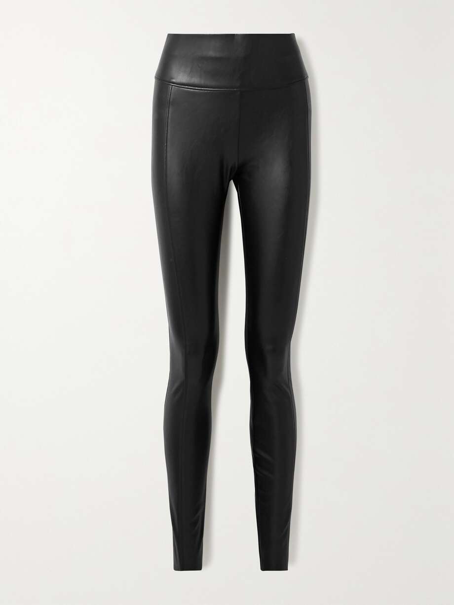 Vegan Leather Leggings