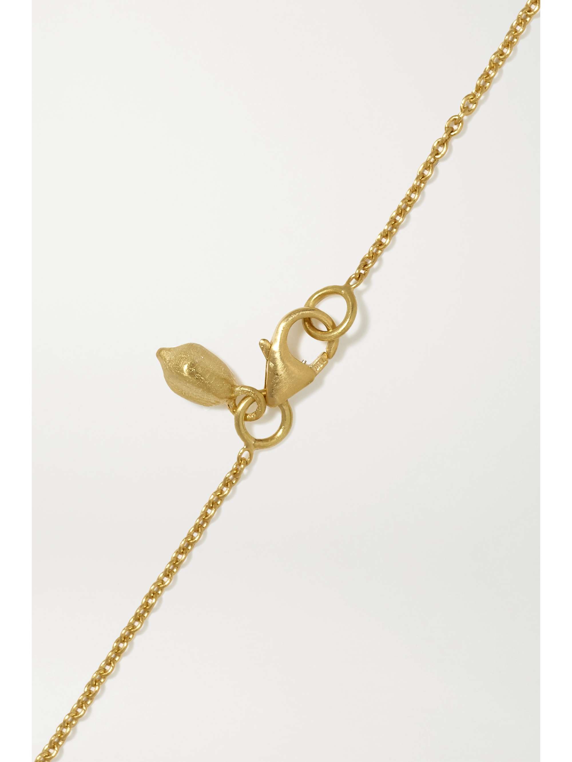 PIPPA SMALL 18-karat gold kyanite bracelet