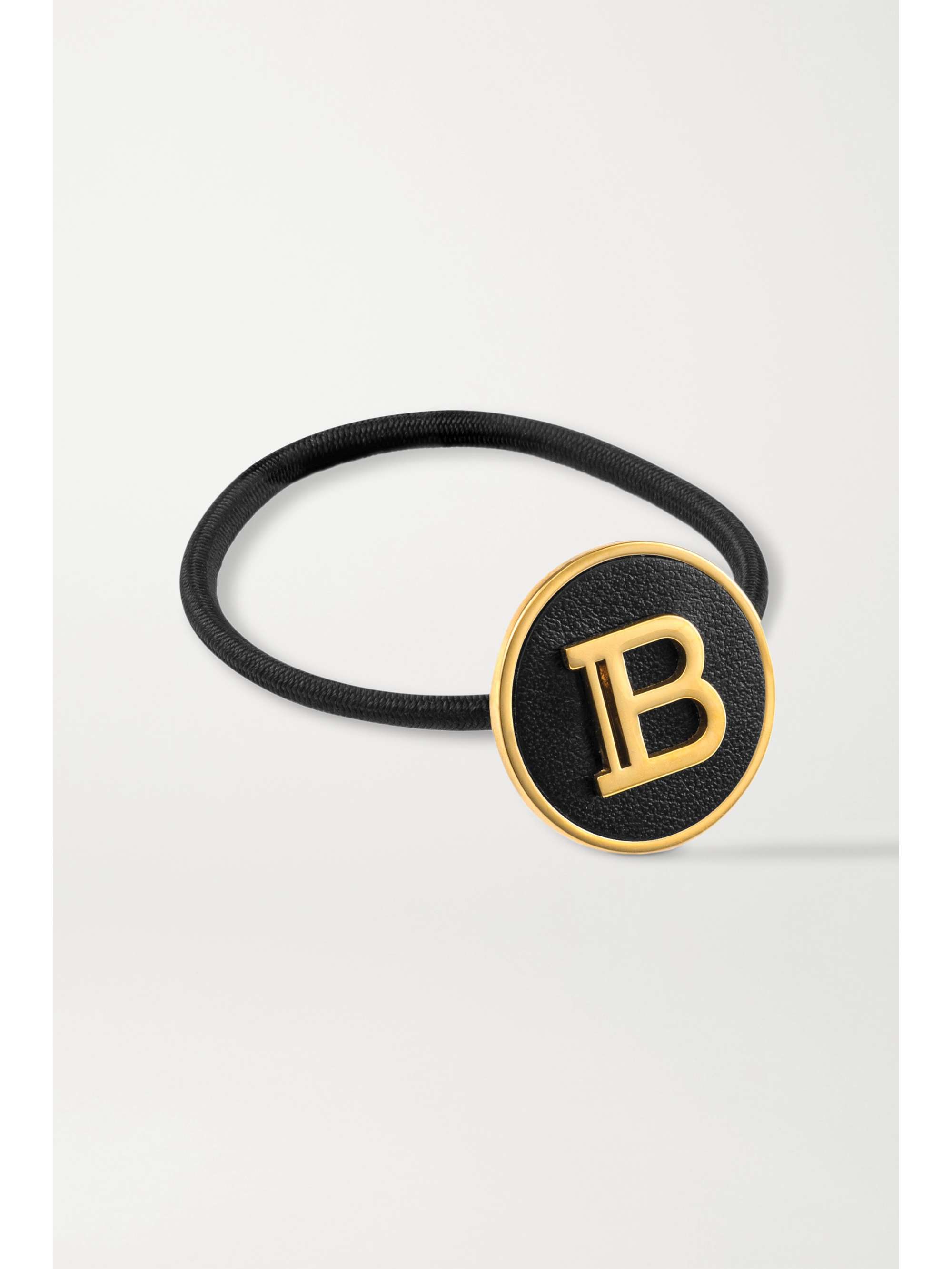 Danmark Rubin edderkop Black Gold-plated and leather hair tie | BALMAIN PARIS HAIR COUTURE | NET-A-PORTER Danmark Rubin edderkop Black Gold-plated and leather hair tie | BALMAIN PARIS HAIR COUTURE | NET-A-PORTER