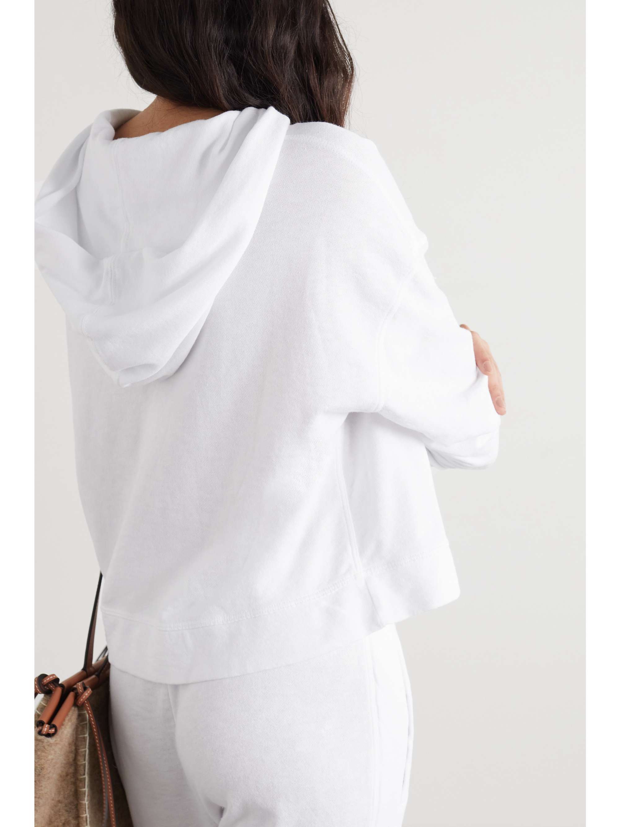JAMES PERSE Supima cotton-jersey hoodie