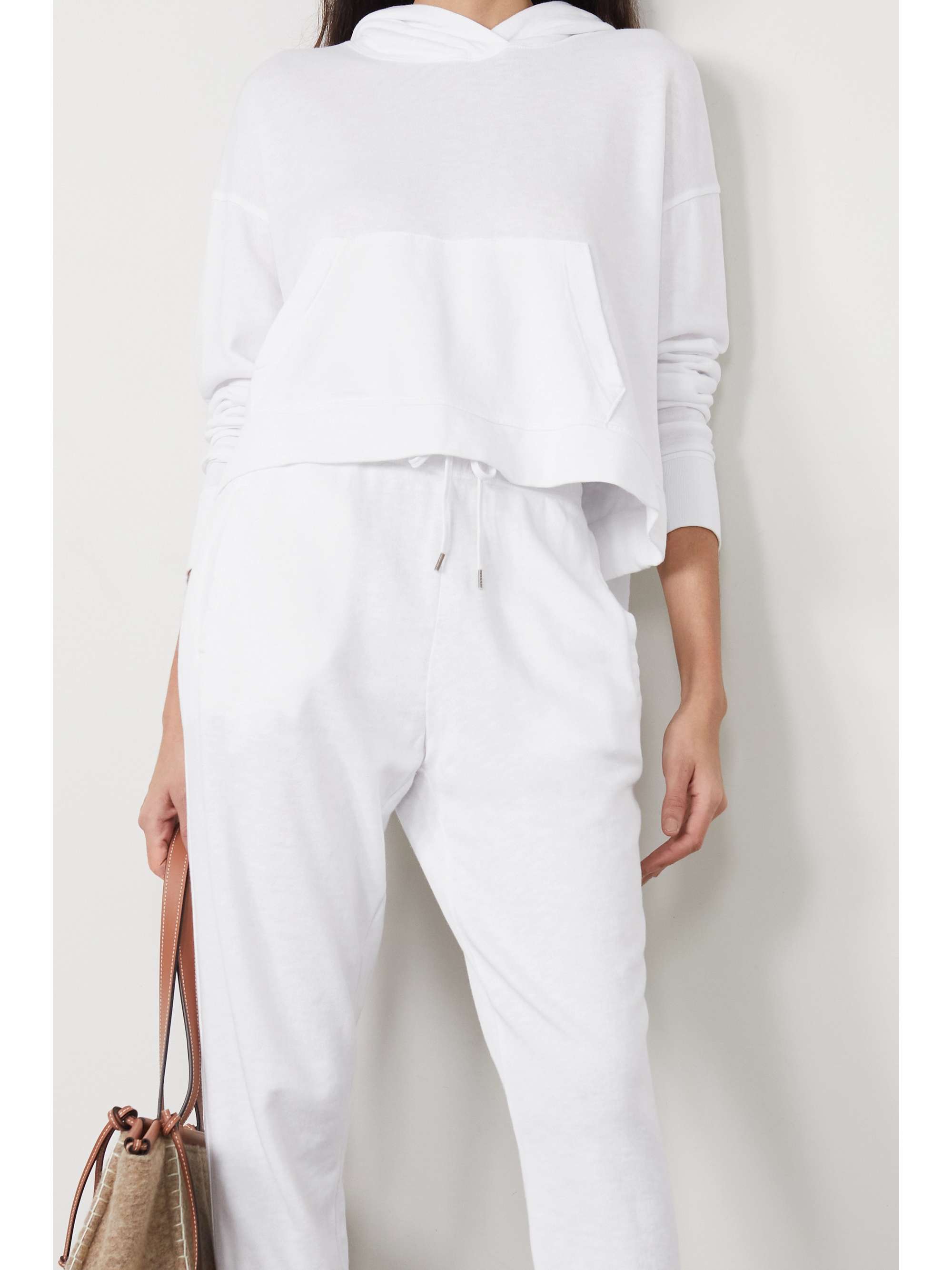 JAMES PERSE Supima cotton-jersey hoodie