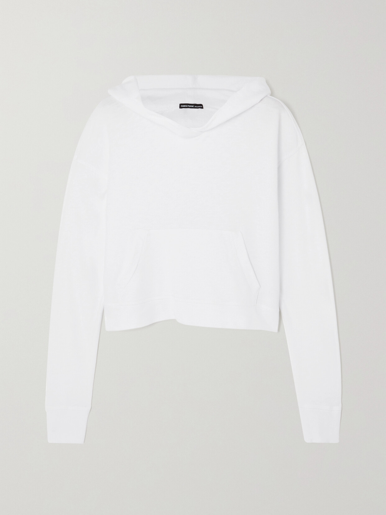 James Perse Supima Cotton-jersey Hoodie - White