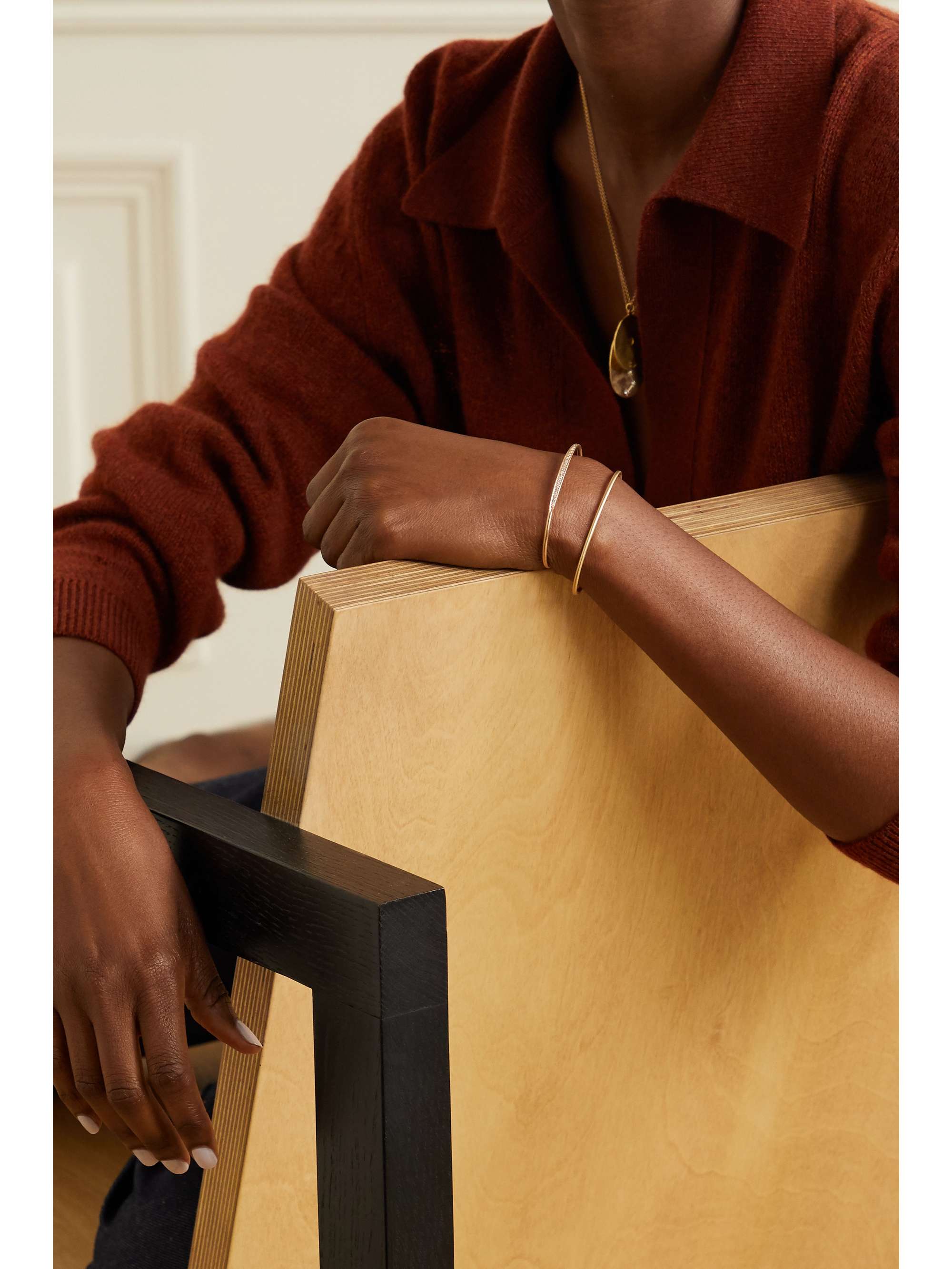 BROOKE GREGSON 18-karat gold cuff