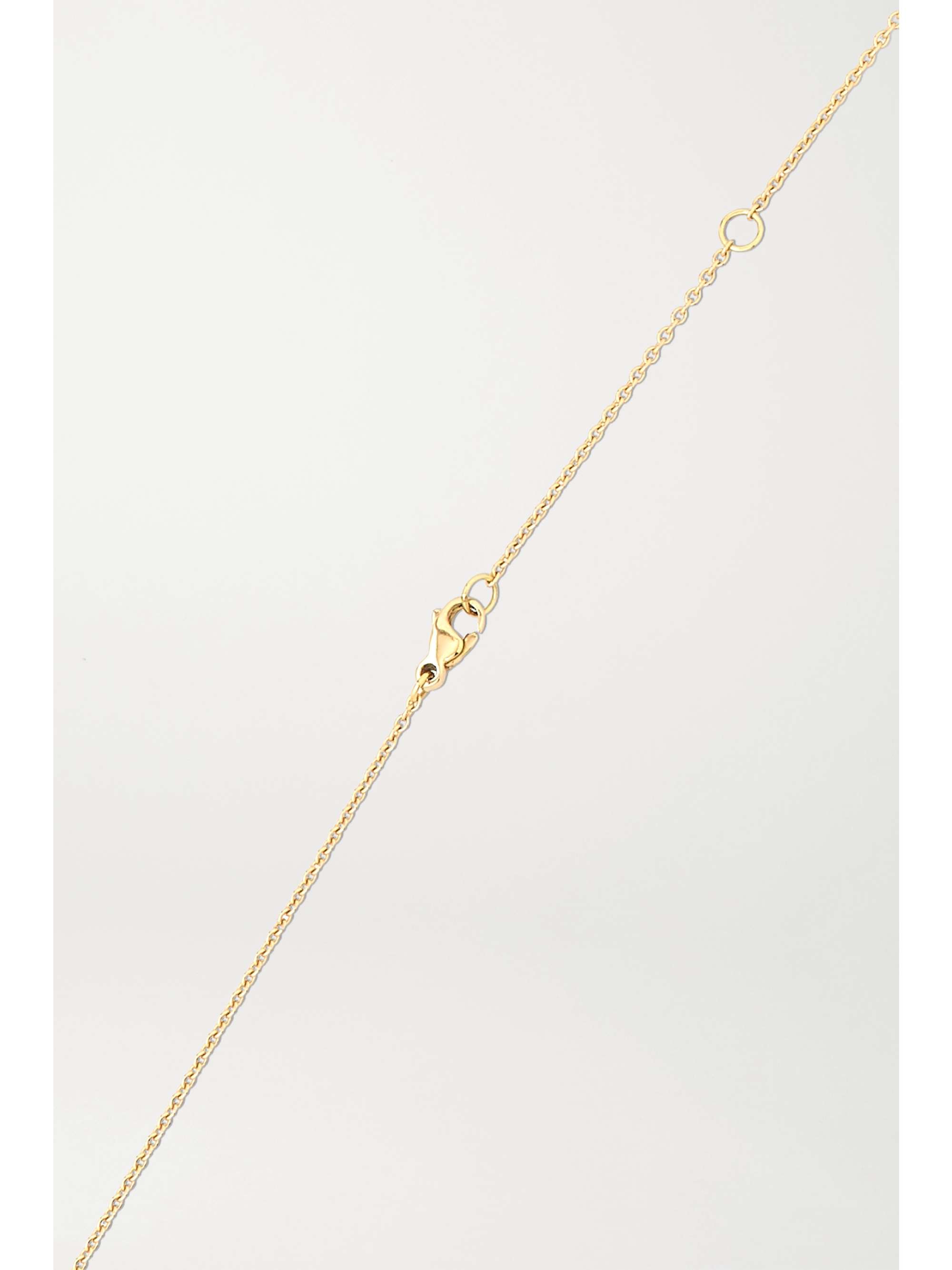 BROOKE GREGSON Collier en or 18 carats et pierres multiples Orbit 3