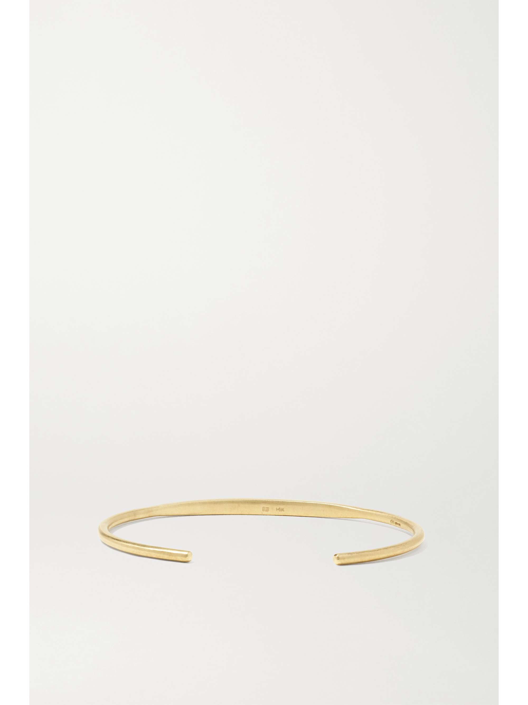 BROOKE GREGSON 14-karat gold diamond cuff