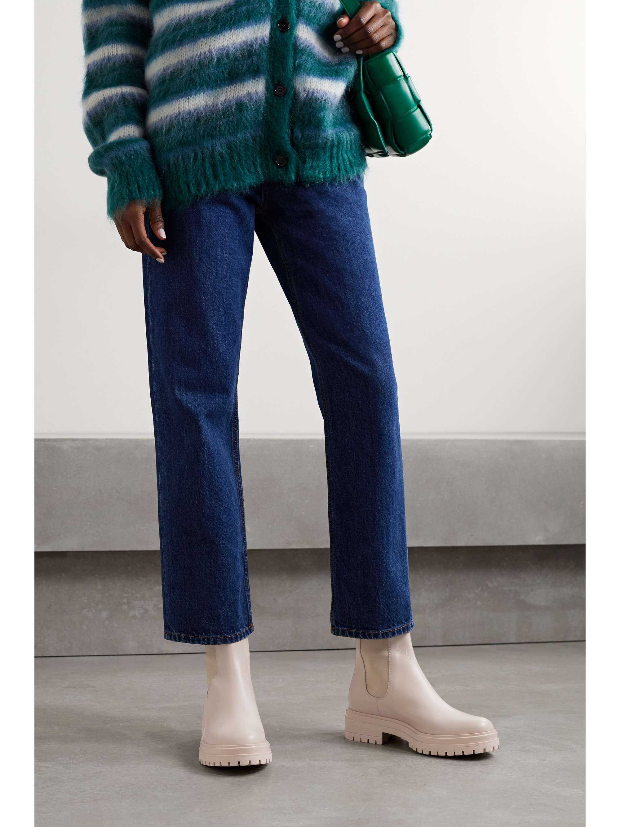GIANVITO ROSSI Chester suede Chelsea boots