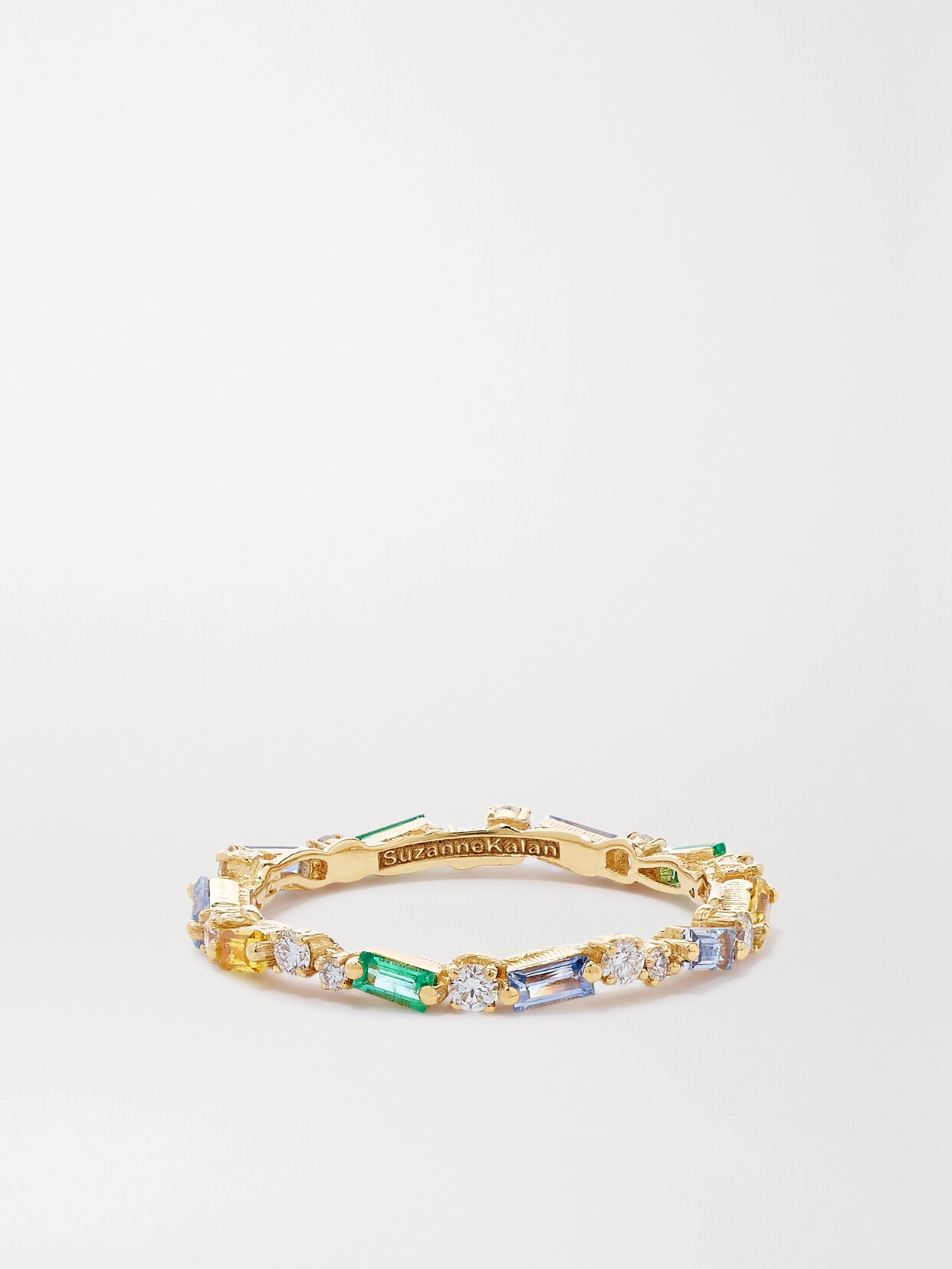 Suzanne Kalan 18-karat Gold Multi-stone Ring - 7
