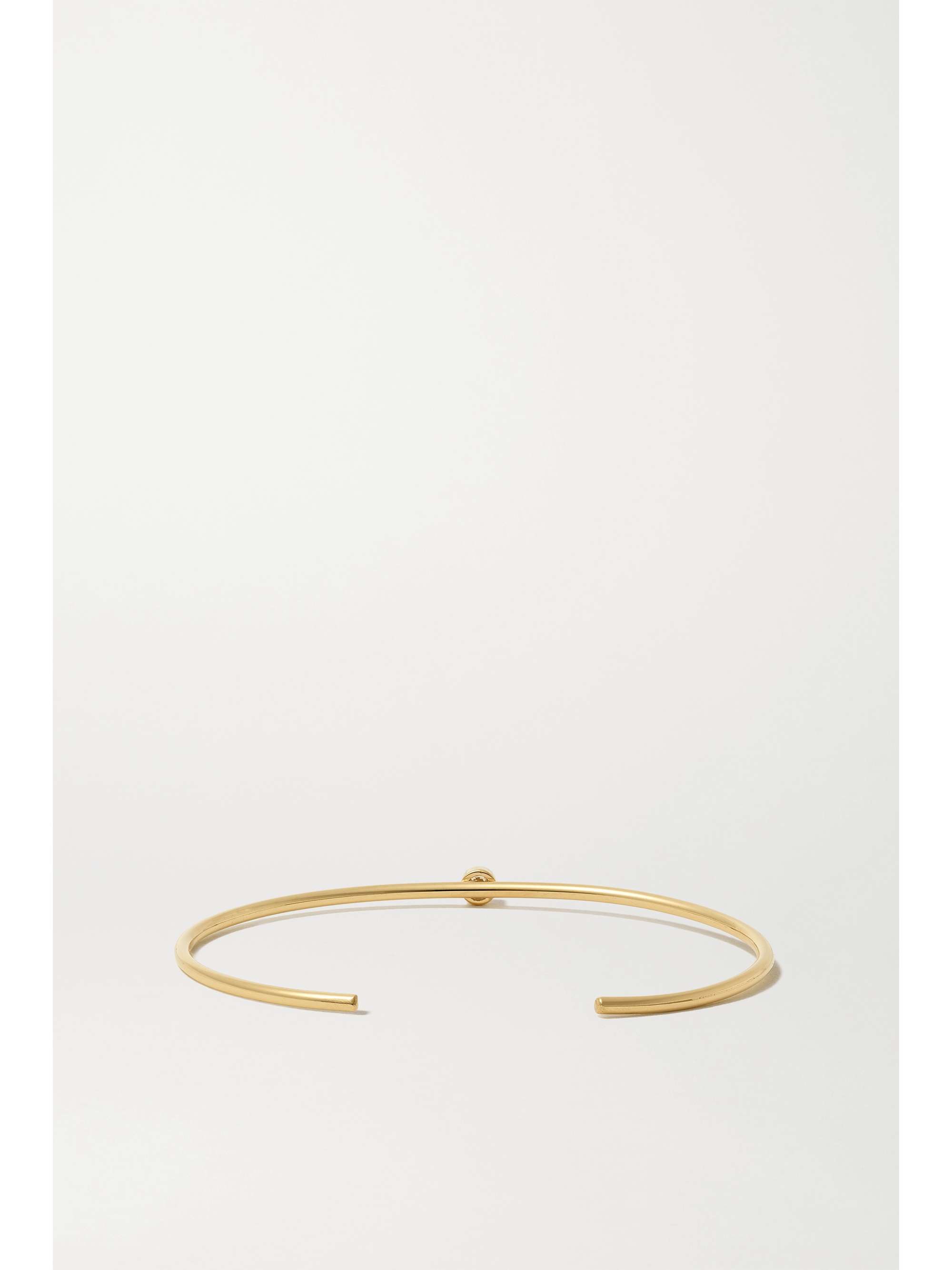 JENNIFER MEYER 18-karat gold diamond cuff