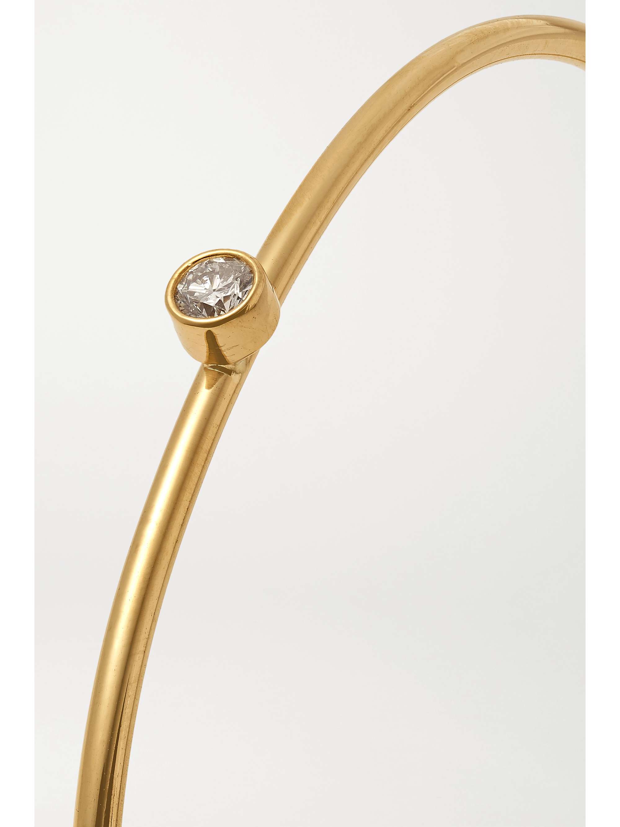 JENNIFER MEYER 18-karat gold diamond cuff