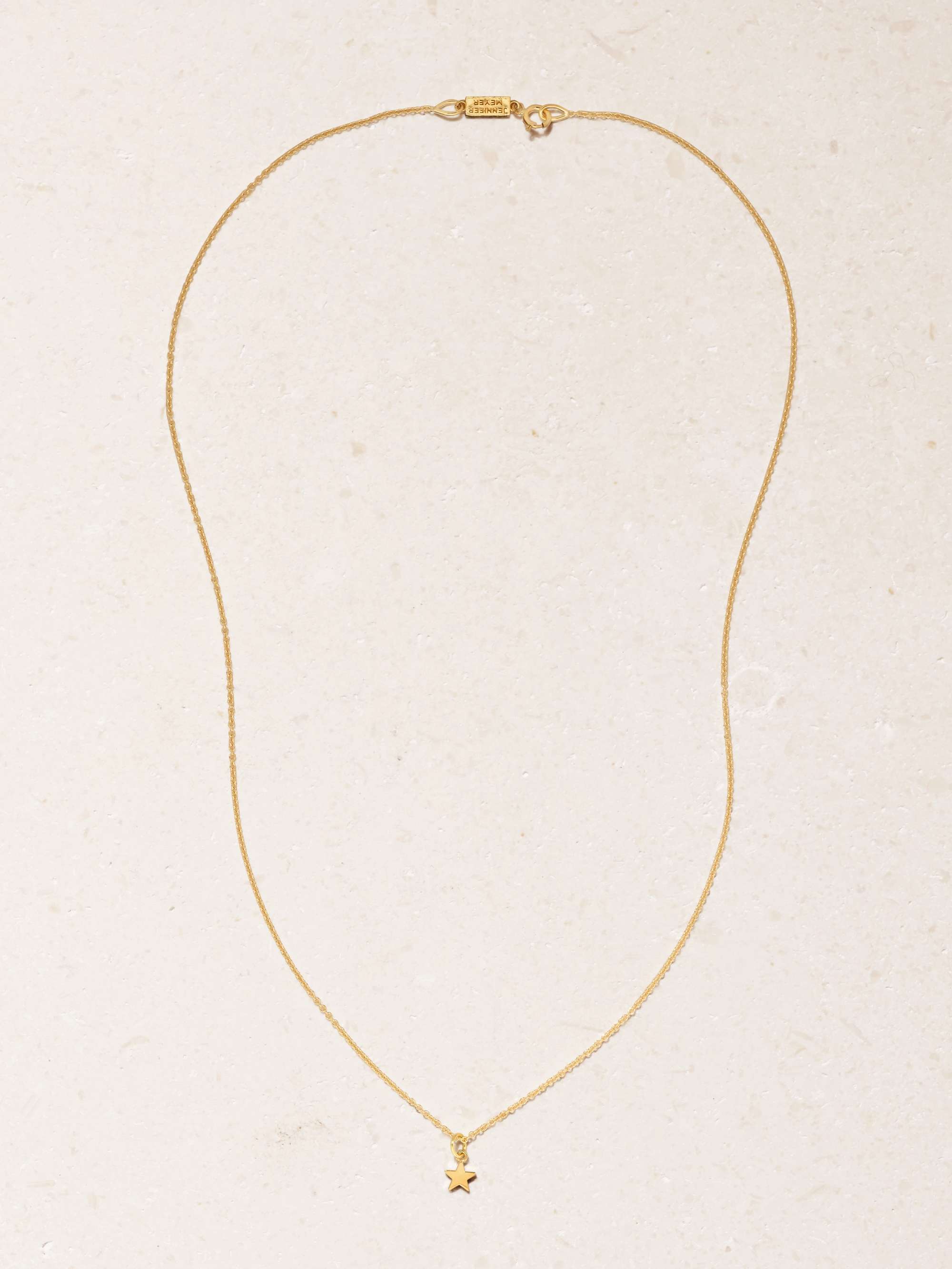 JENNIFER MEYER Mini Star 18-karat gold necklace