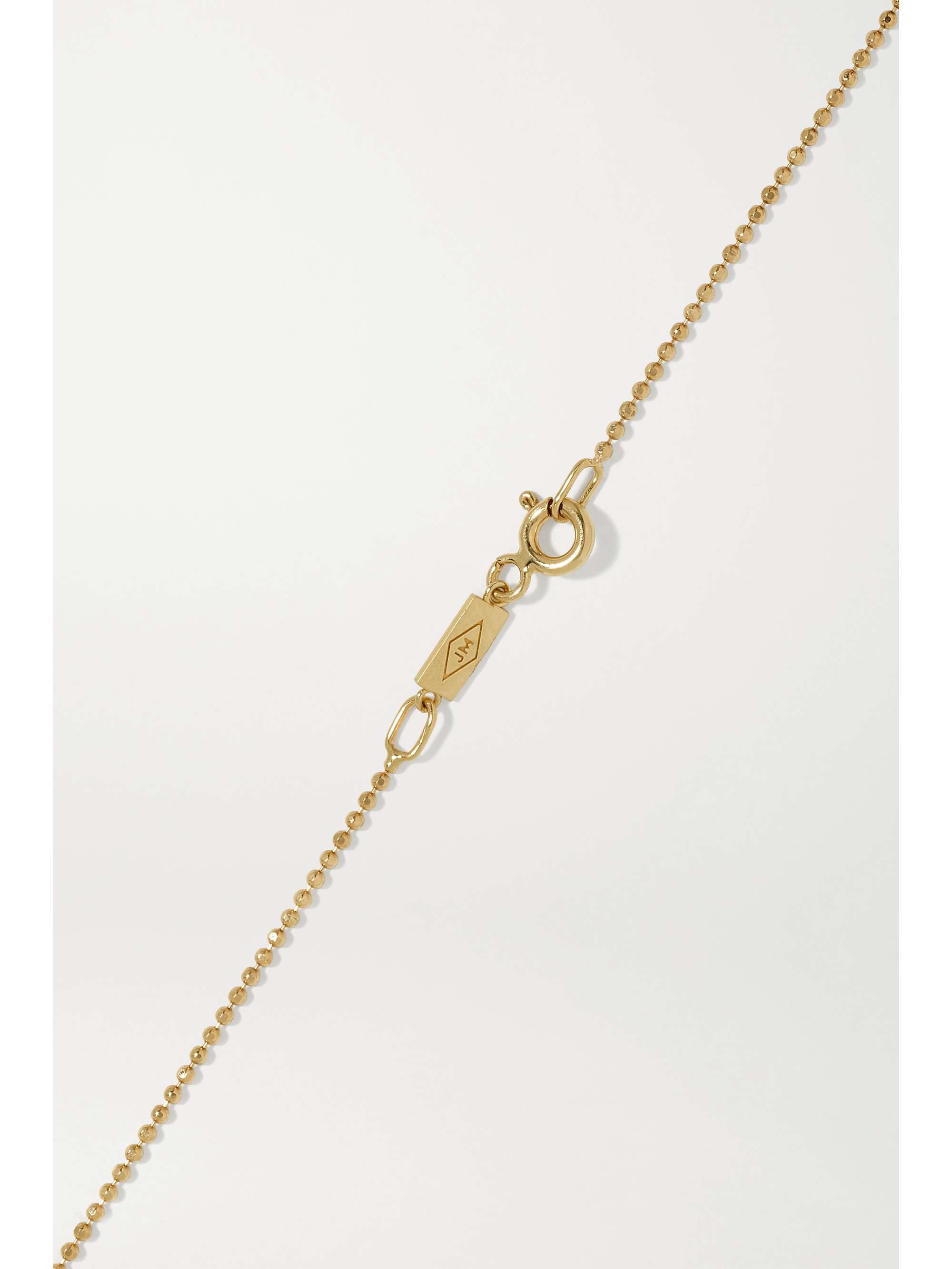 JENNIFER MEYER Heart 18-karat gold necklace