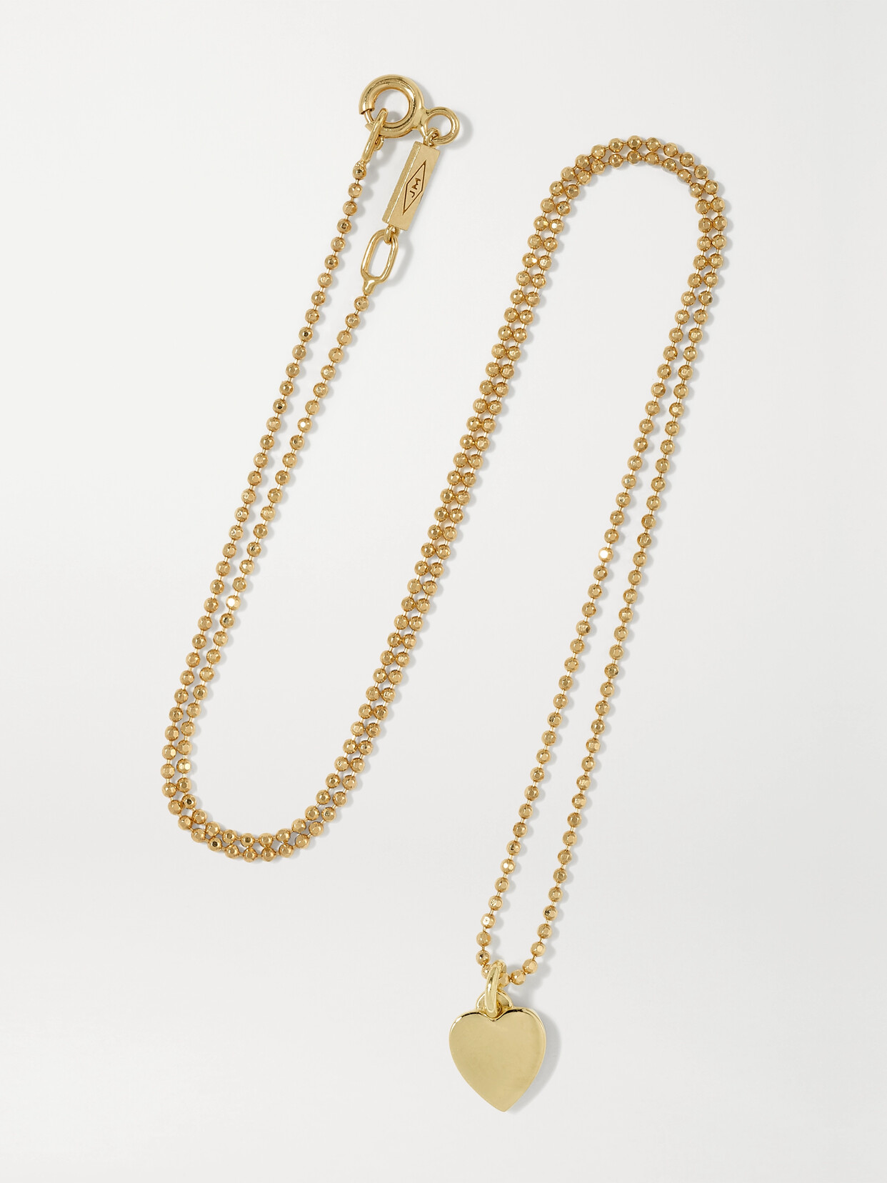 Jennifer Meyer Heart 18-karat Gold Necklace