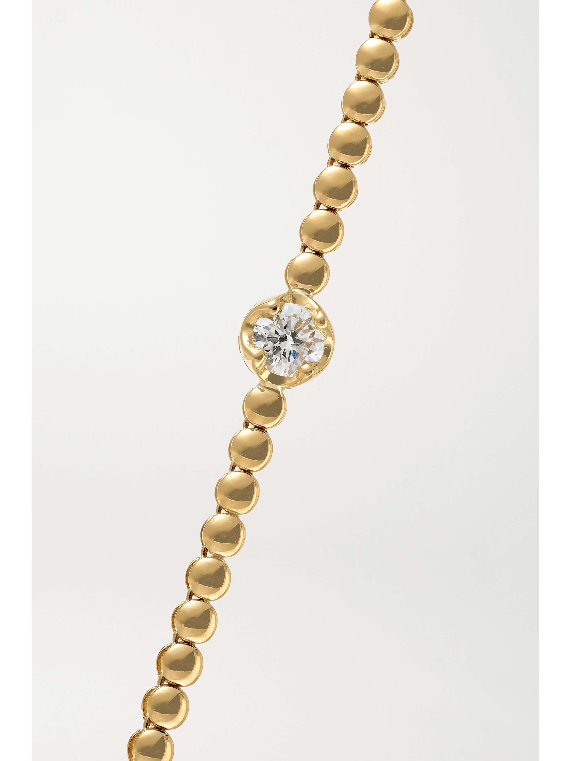 JENNIFER MEYER 18-karat gold diamond necklace