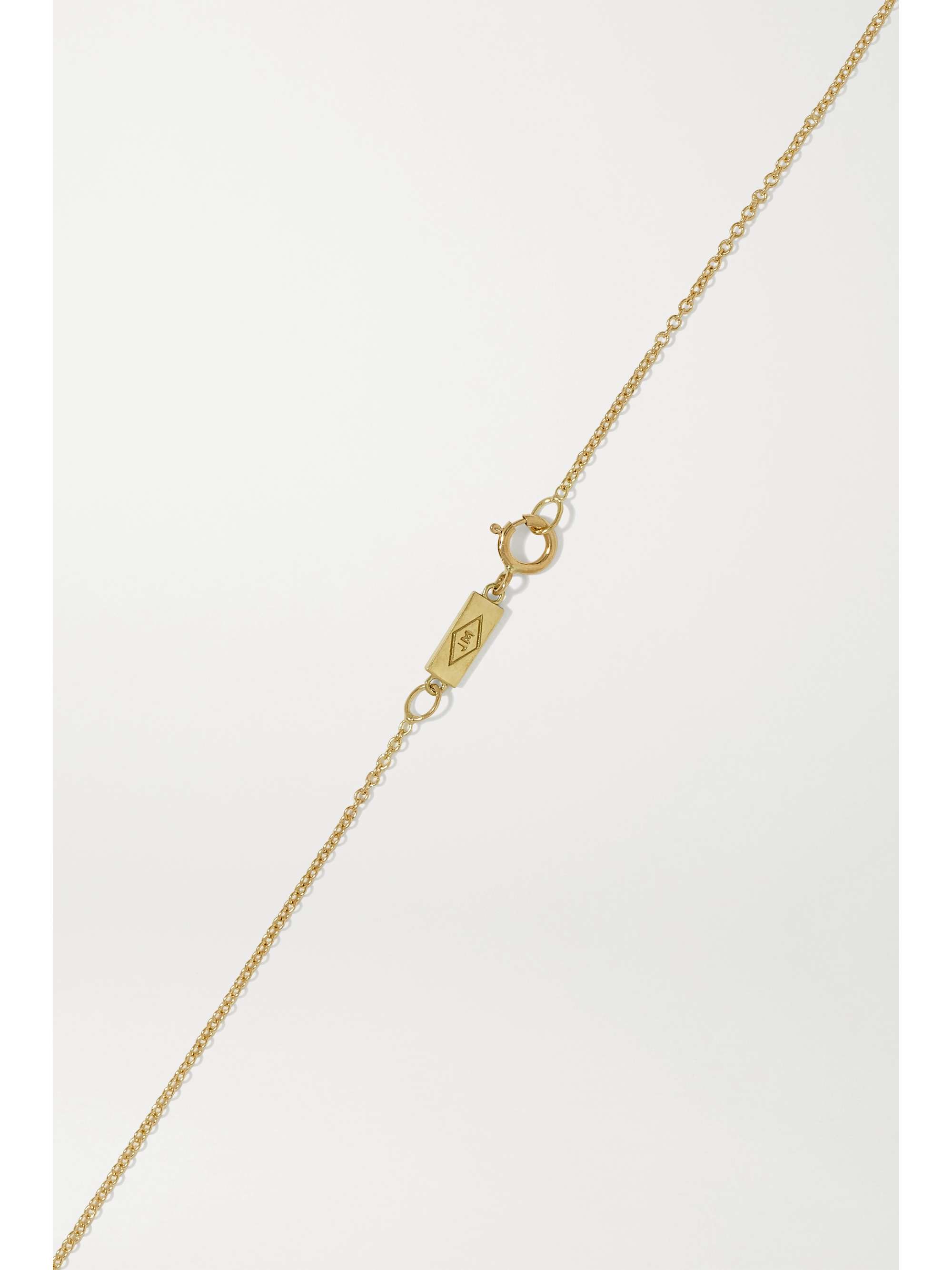 JENNIFER MEYER Mini Palm Tree 18-karat gold necklace