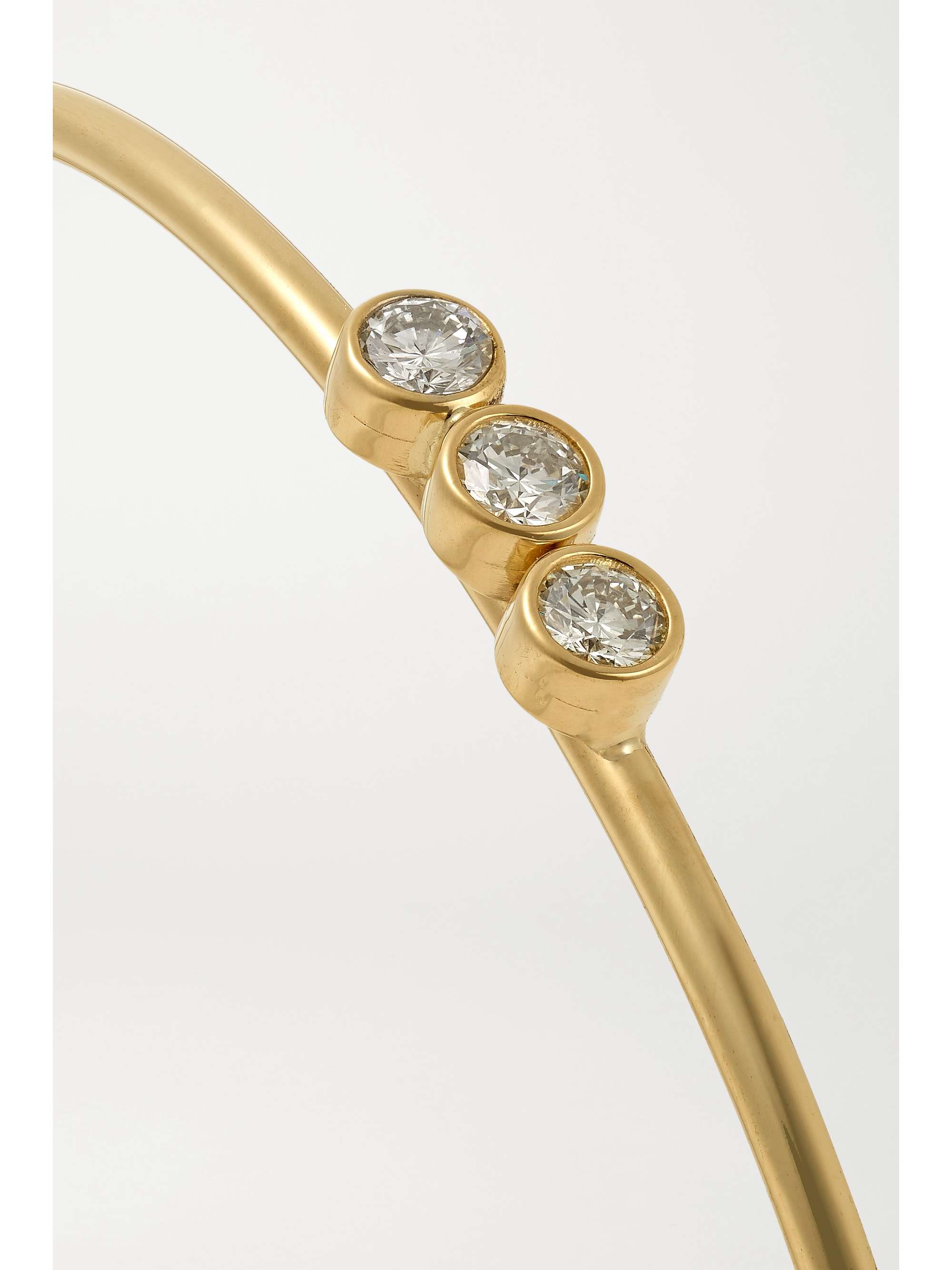 JENNIFER MEYER 18-karat gold diamond cuff