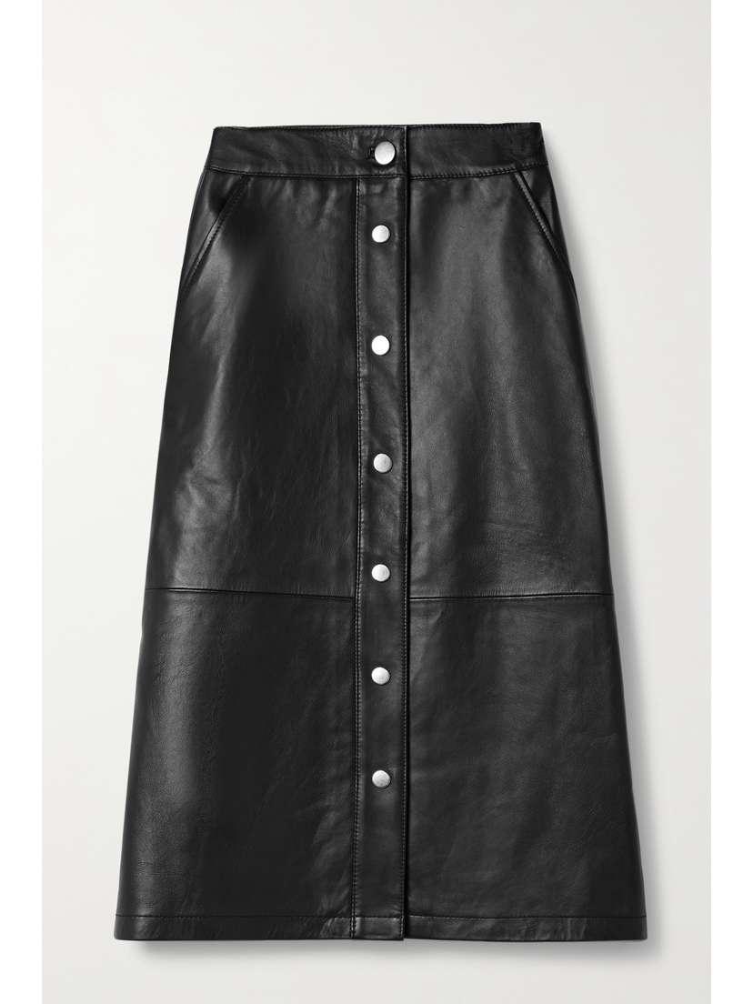 Deadwood + Net Sustain Lara Recycled Leather Skirt