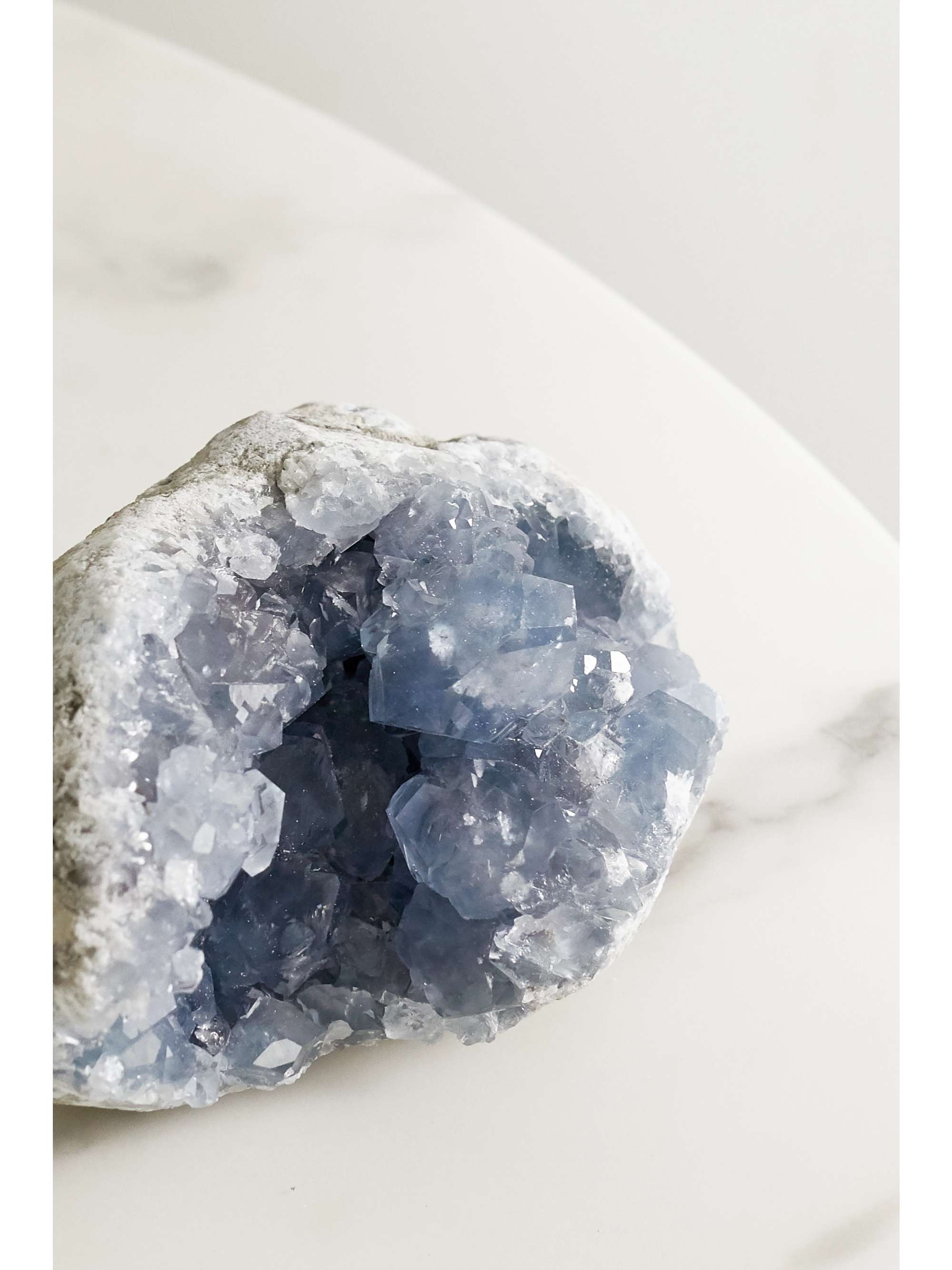 JIA JIA Celestine geode