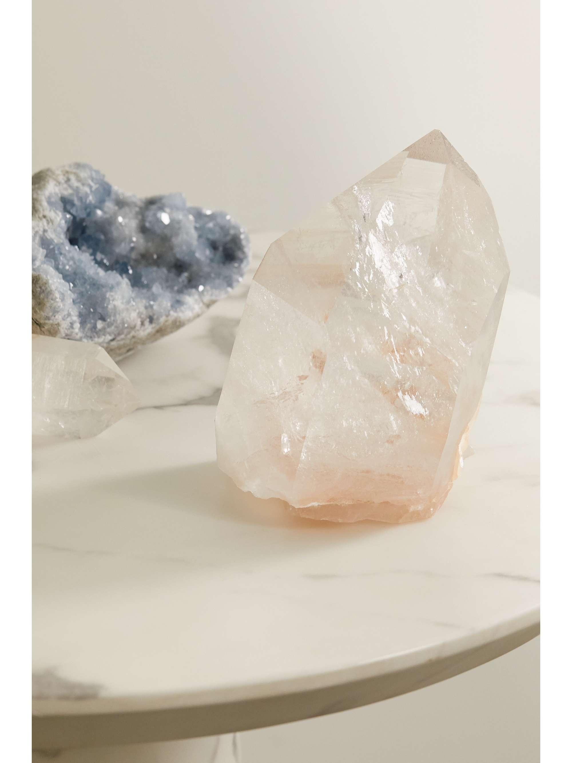 JIA JIA + NET SUSTAIN extra large quartz crystal point