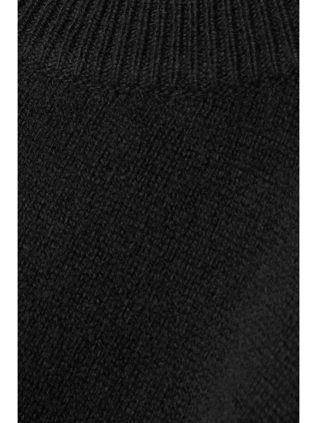 The Row Sibem Wool And Cashmere-blend Sweater In Black