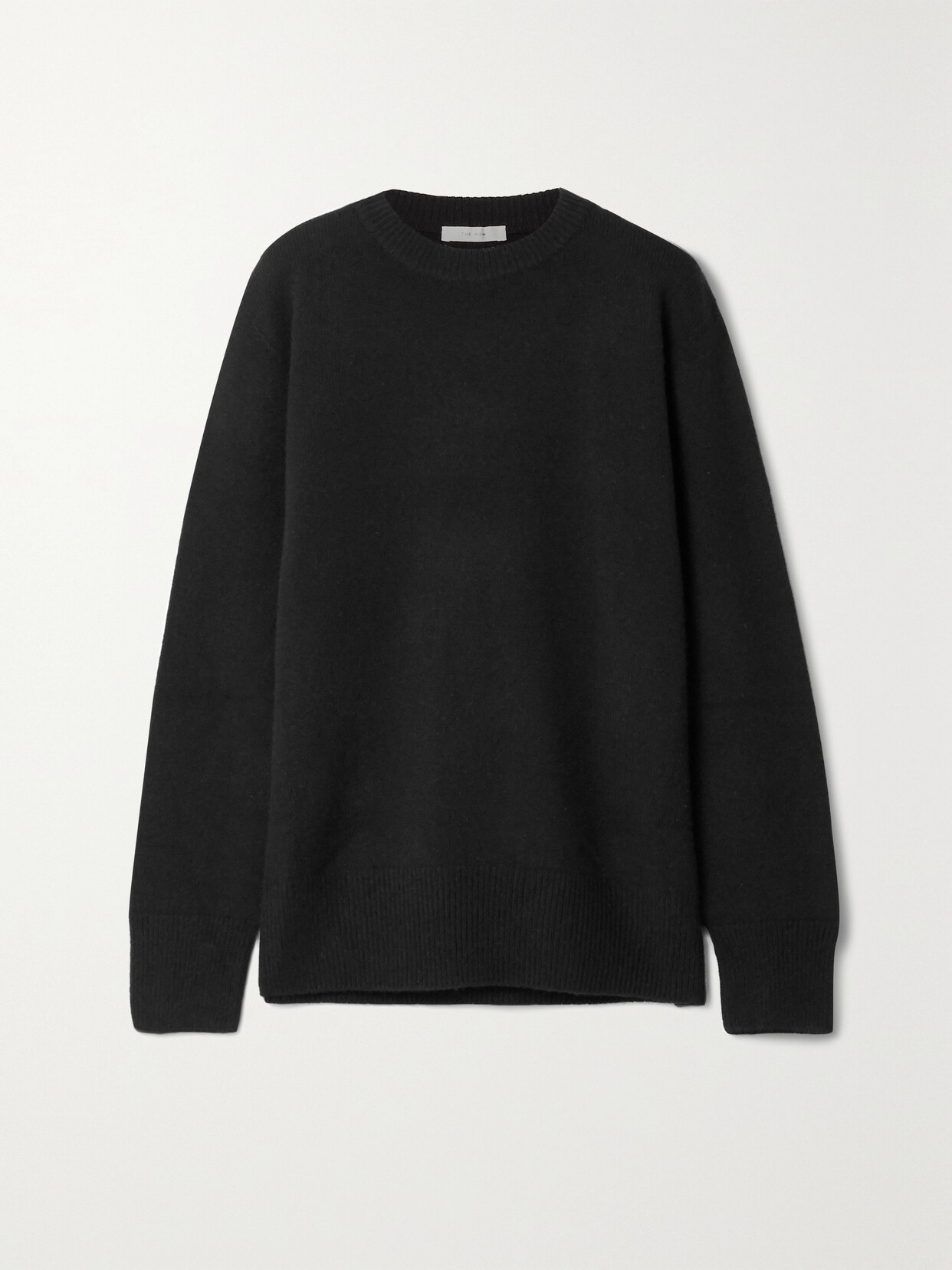 The Row Sibem Wool And Cashmere-blend Sweater In Black