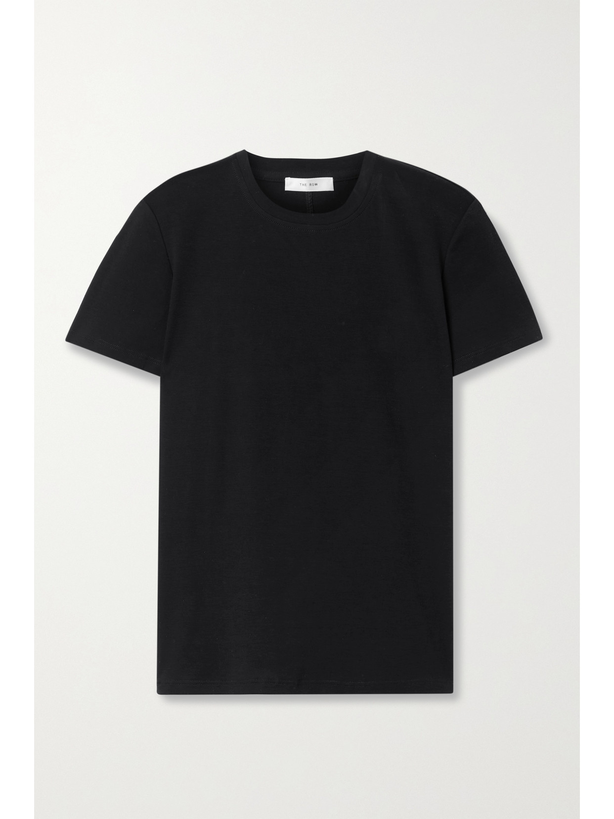 The Row - Essentials Wesler Cotton-jersey T-shirt - Black