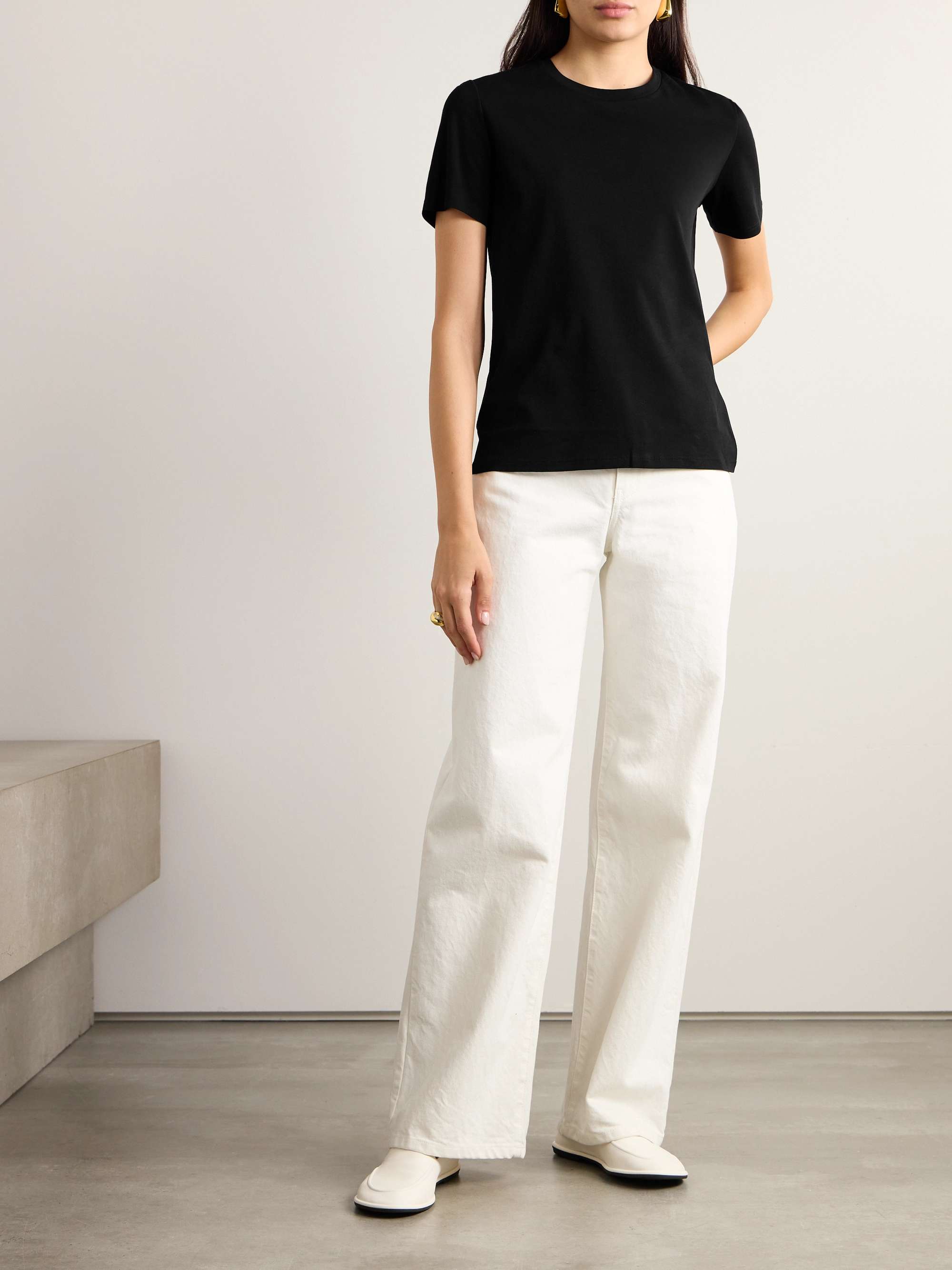 THE ROW Wesler cotton-jersey T-shirt