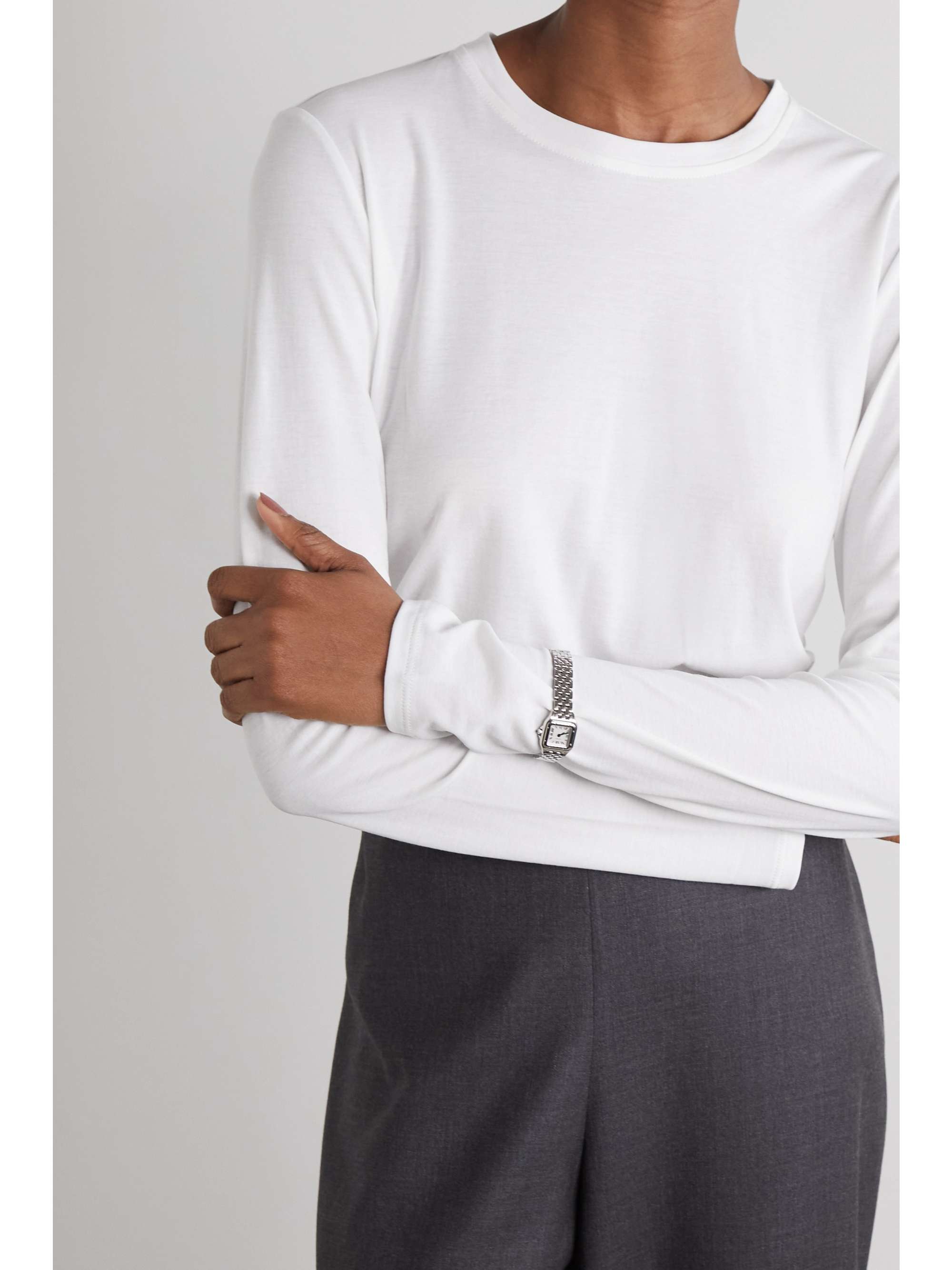 THE ROW Sherman cotton-jersey top