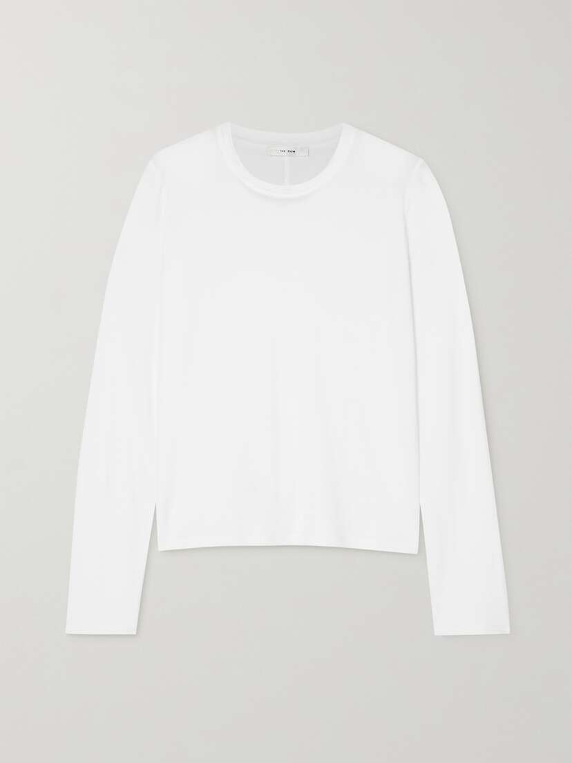 The Row Sherman Cotton-jersey Top - x small