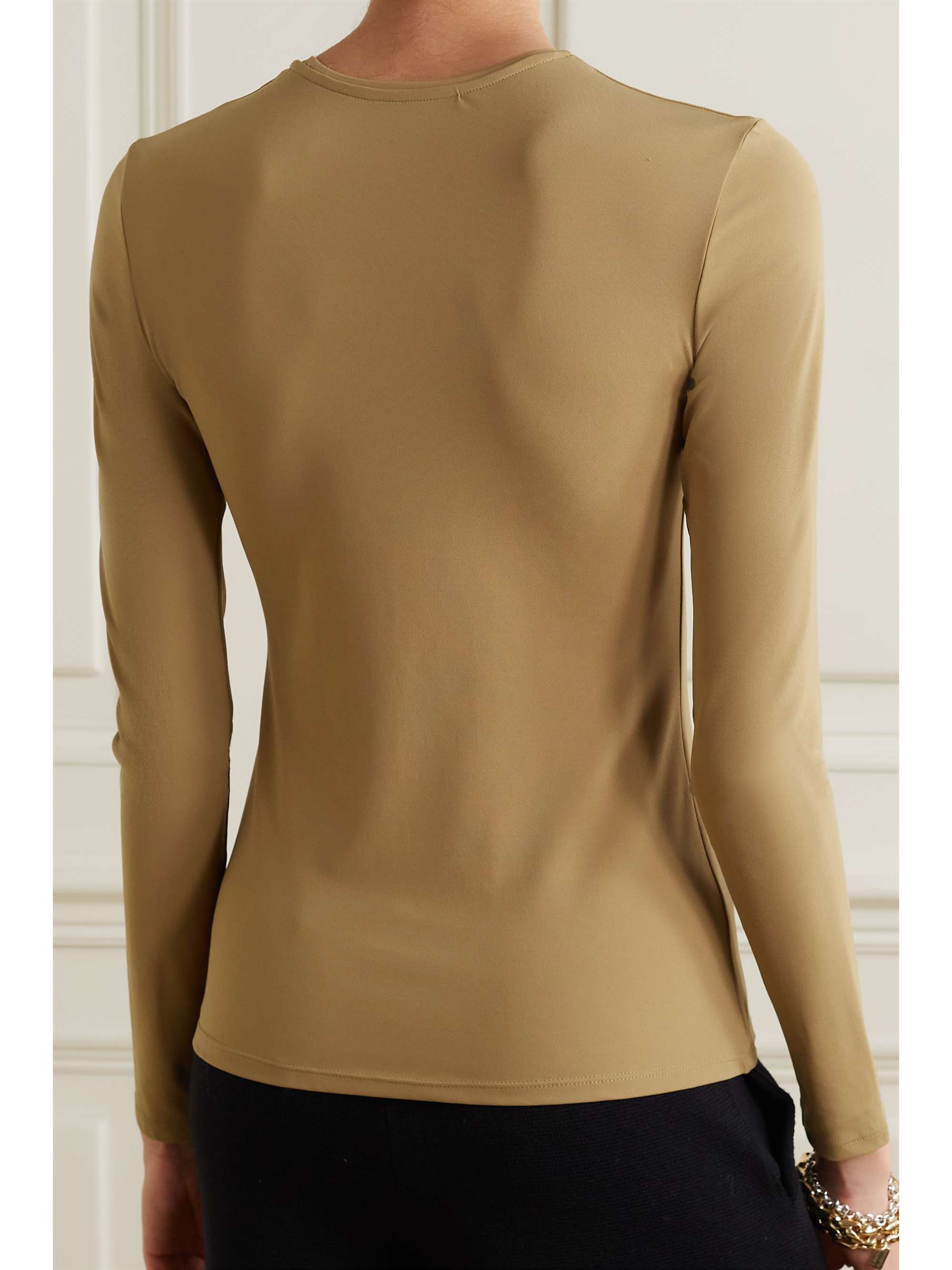 THE ROW Inverness stretch-jersey top