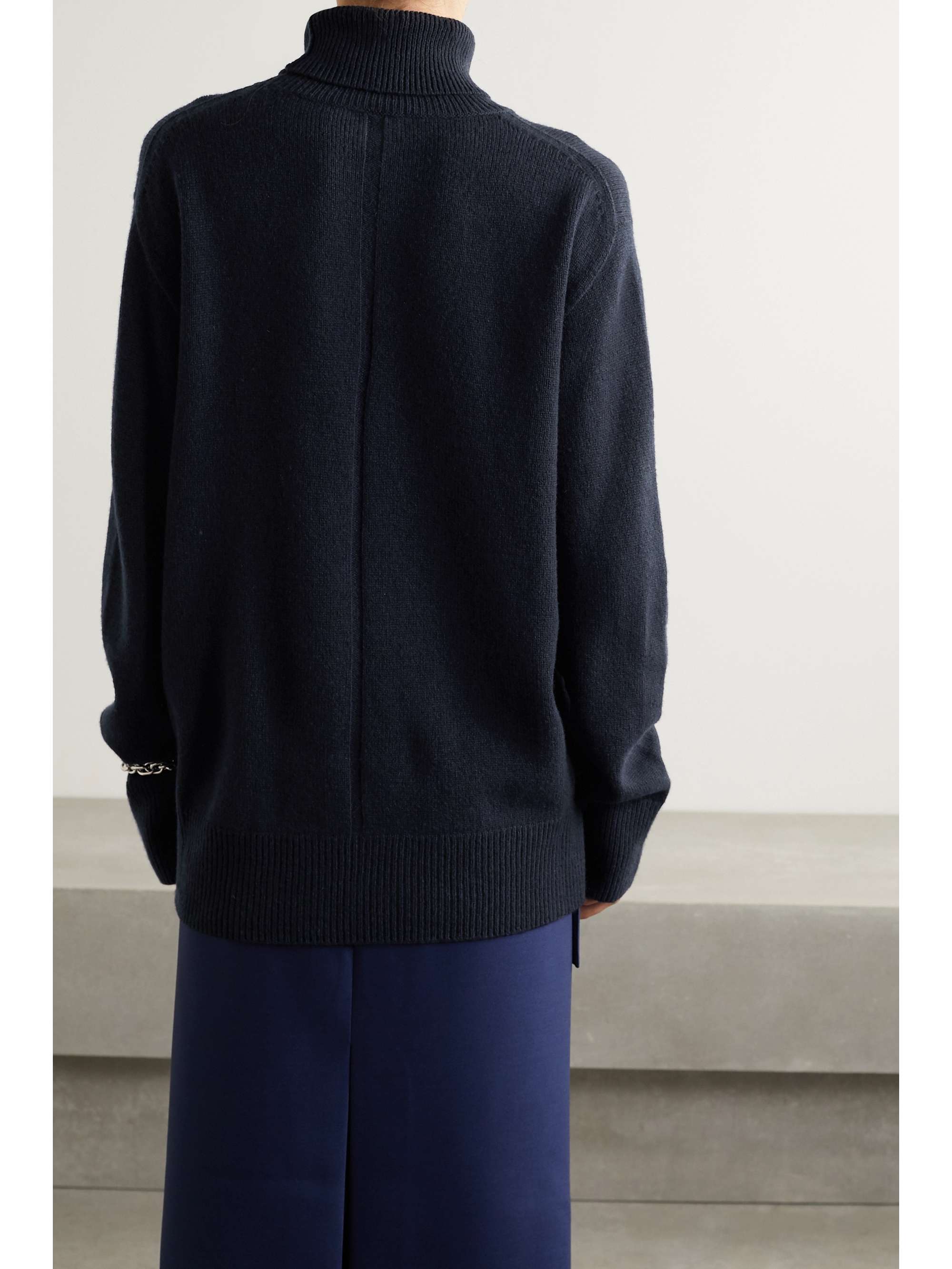 THE ROW Stepny wool and cashmere-blend turtleneck sweater