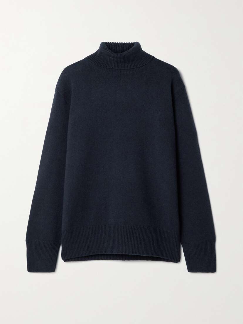 The Row Stepny Oversized Wool And Cashmere-blend Turtleneck Sweater - x large