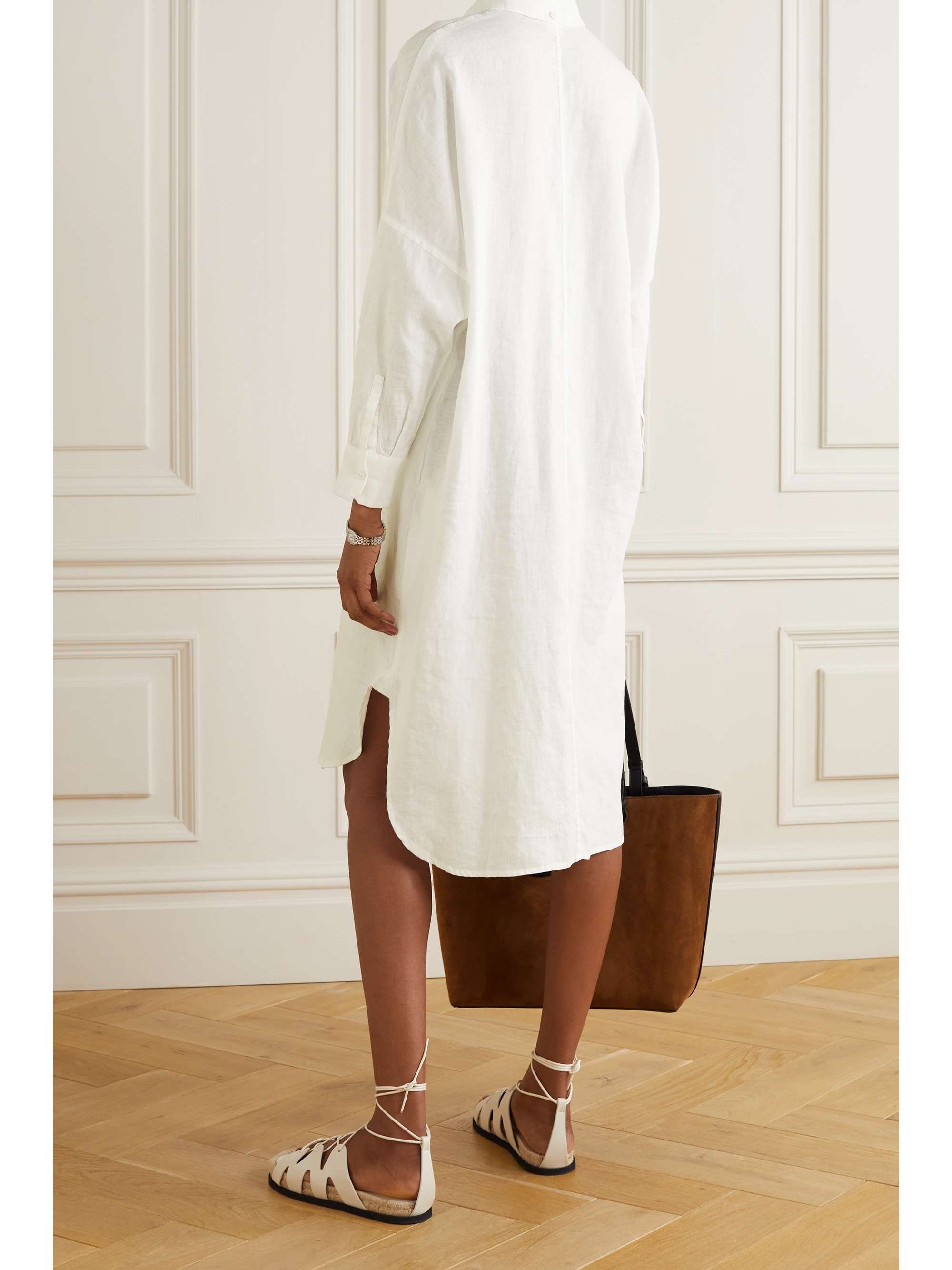 max mara linen dress