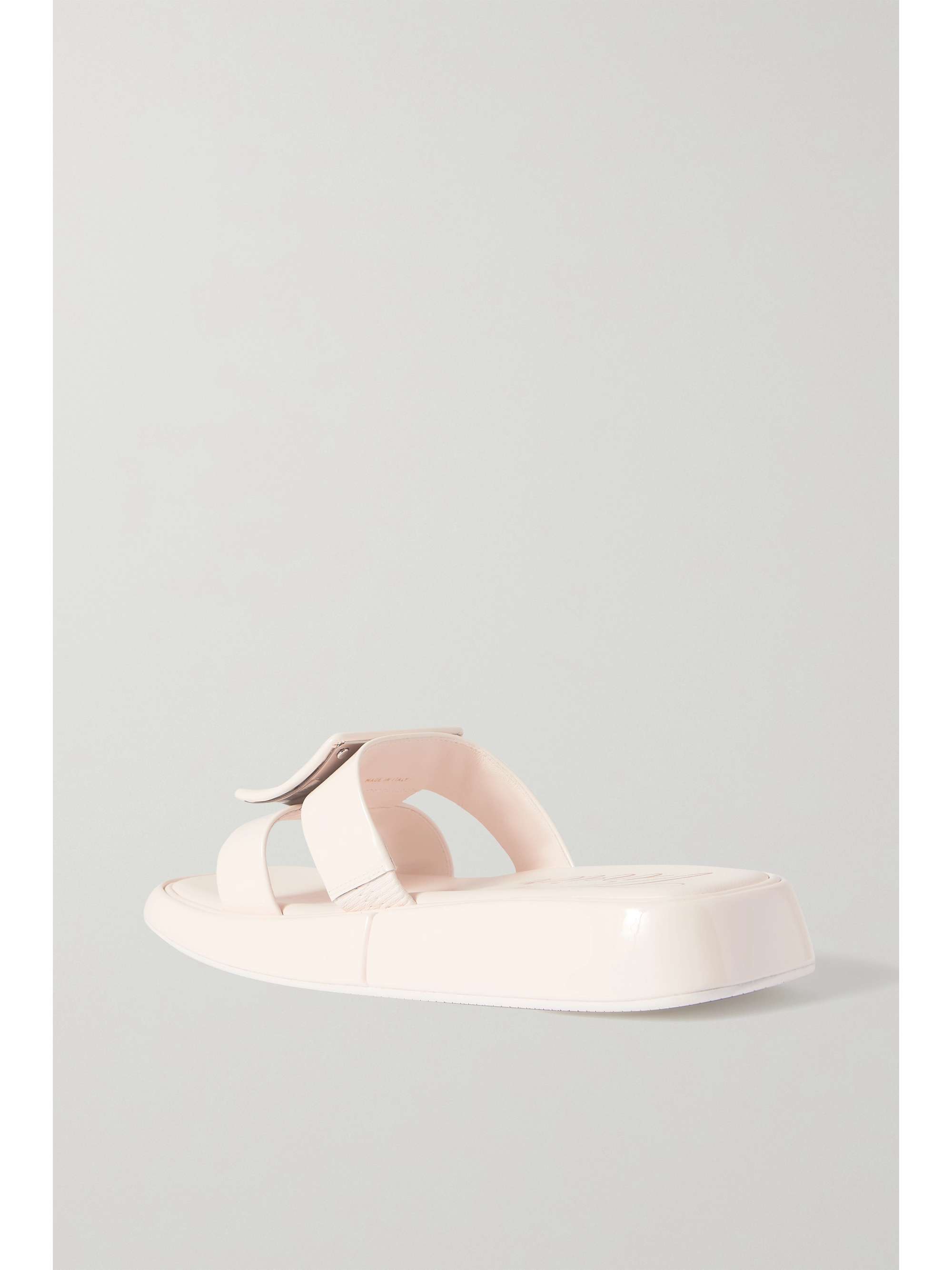 ROGER VIVIER Vivier patent-leather slides