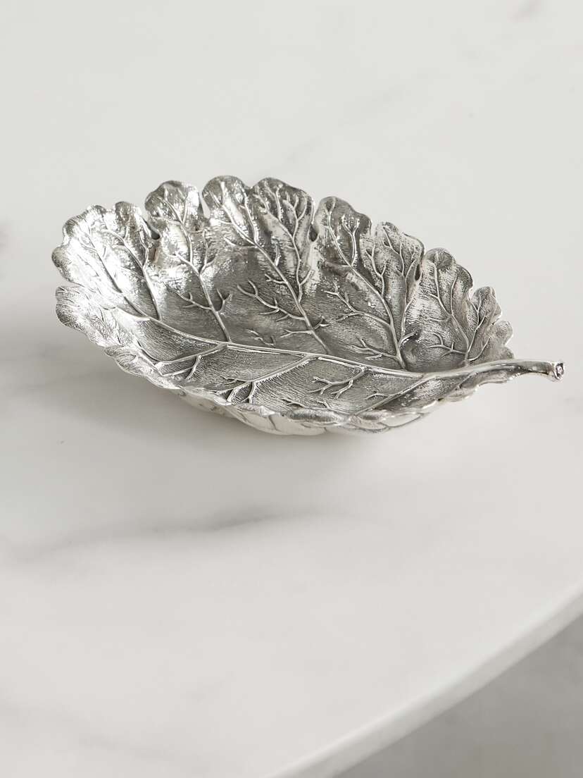 Buccellati Oak Leaf Silver Bowl