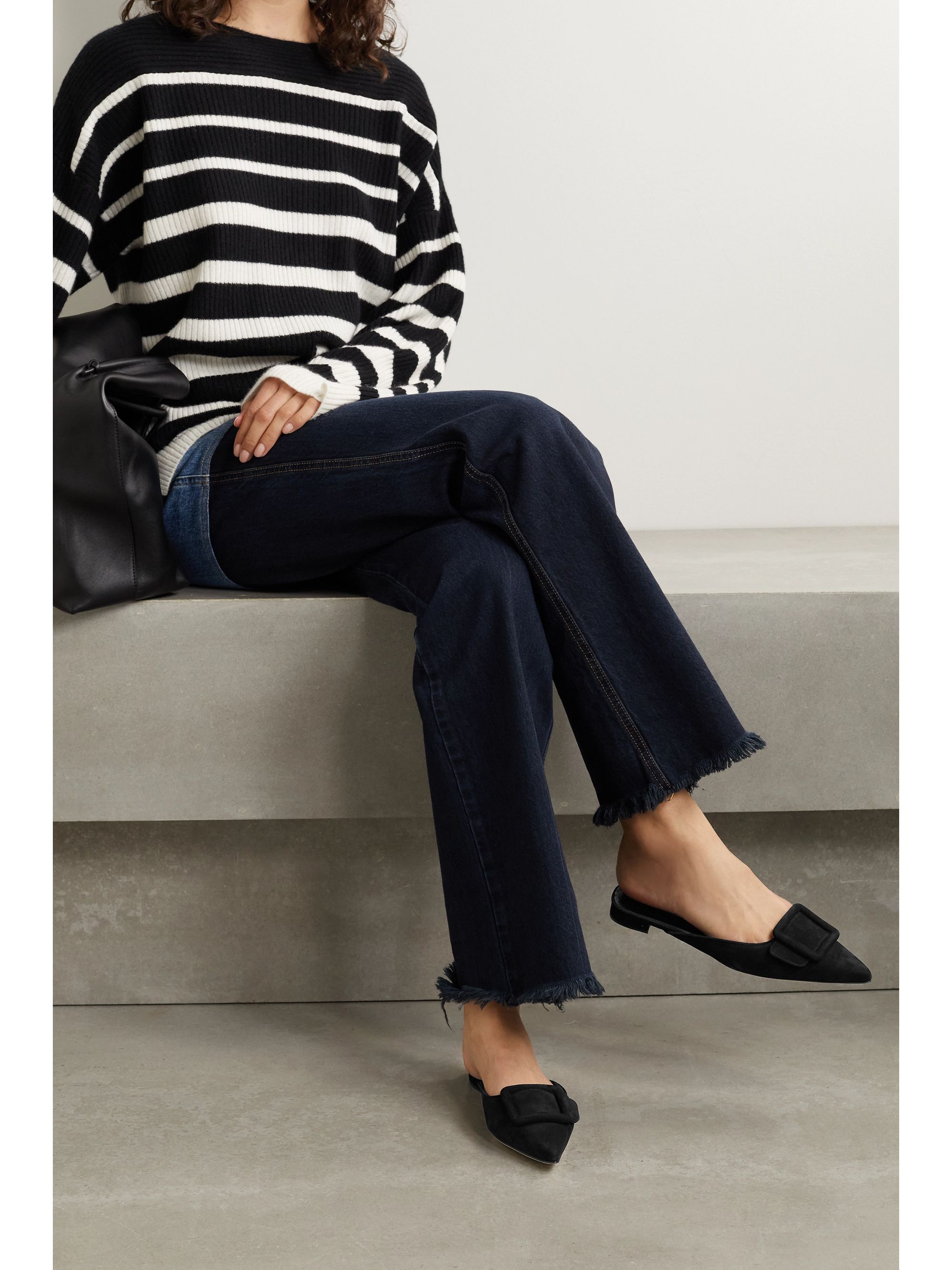Manolo blahnik mule flat Outlet