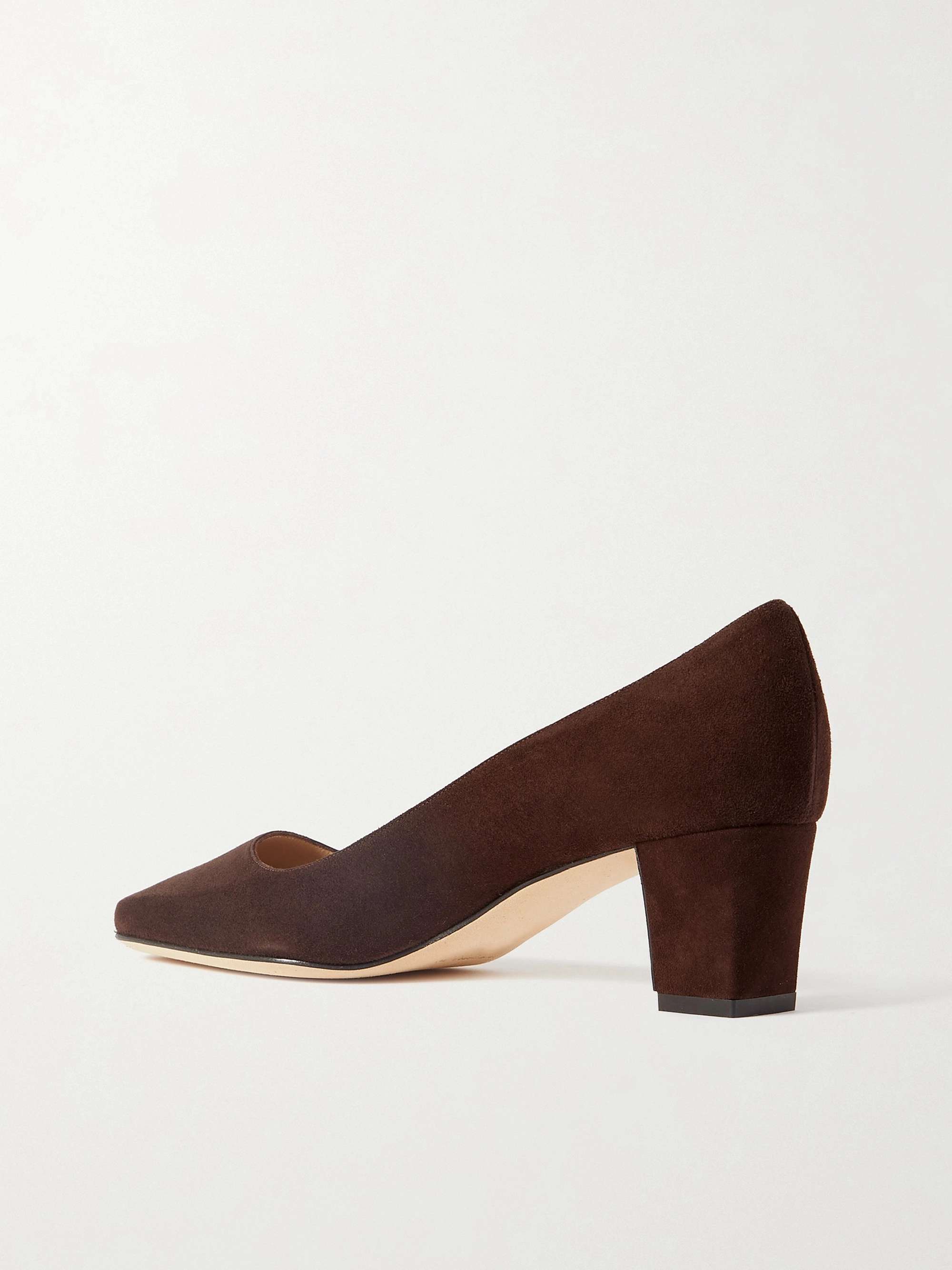MANOLO BLAHNIK Okkatopla 50 suede pumps