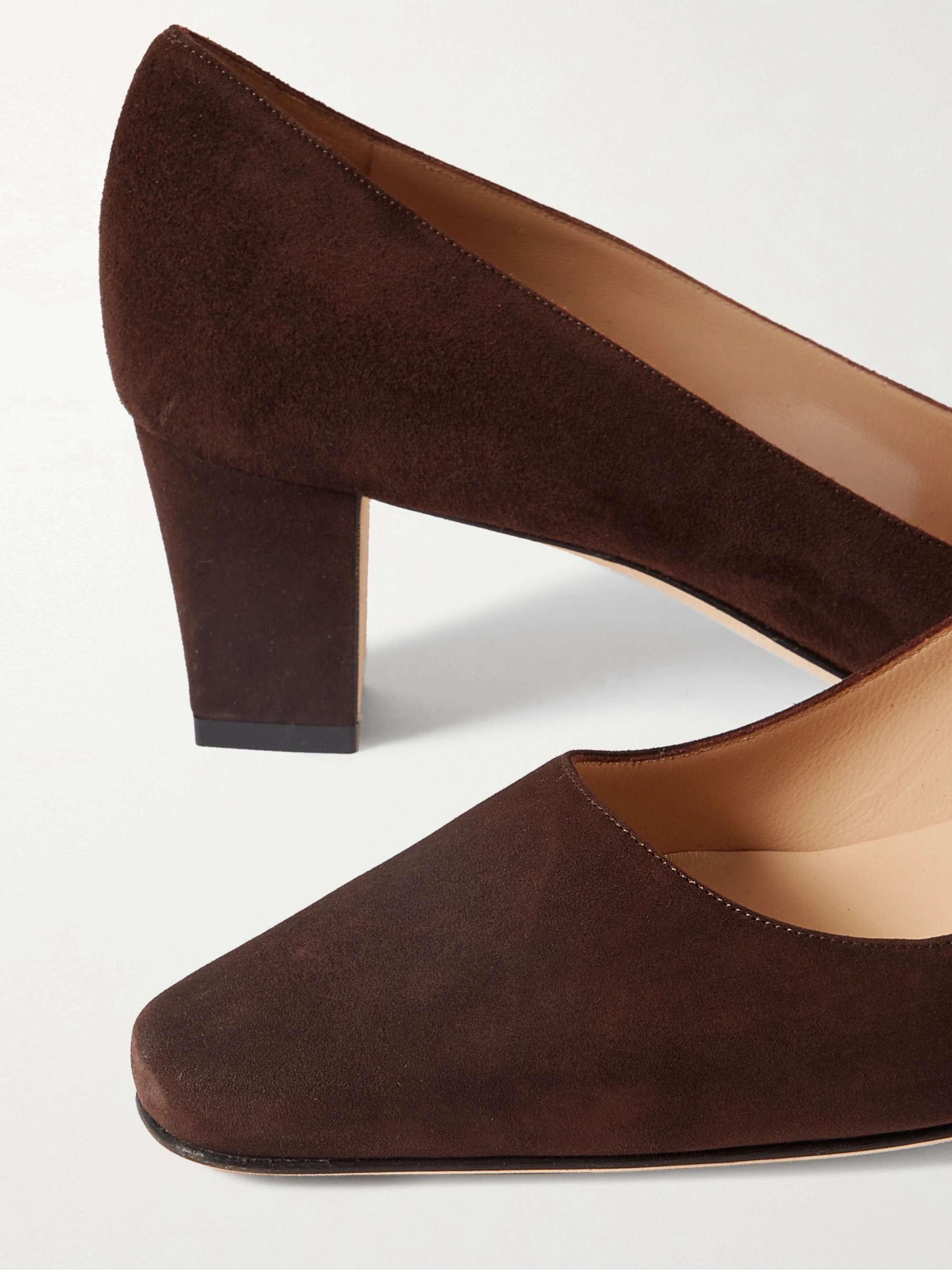 MANOLO BLAHNIK Okkatopla 50 suede pumps