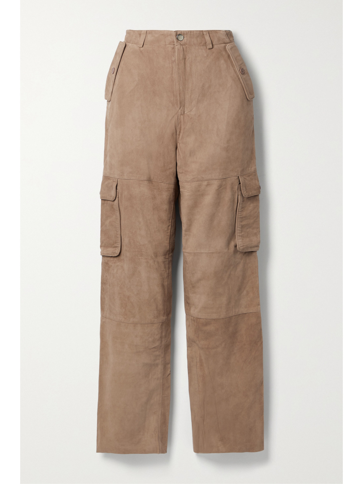 Deadwood - + Net Sustain Convoy Recycled Suede Straight-leg Cargo Pants - Beige 22 Awaiting product image