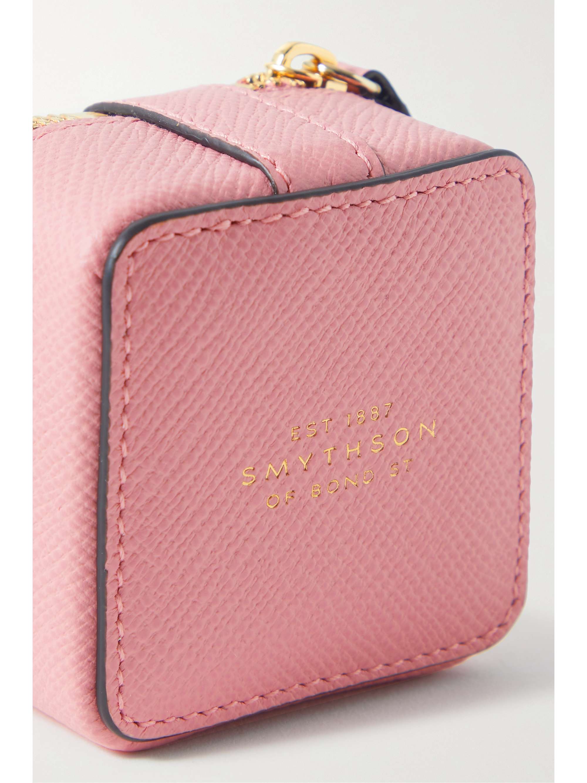 SMYTHSON Trousse en cuir texturé Panama Small
