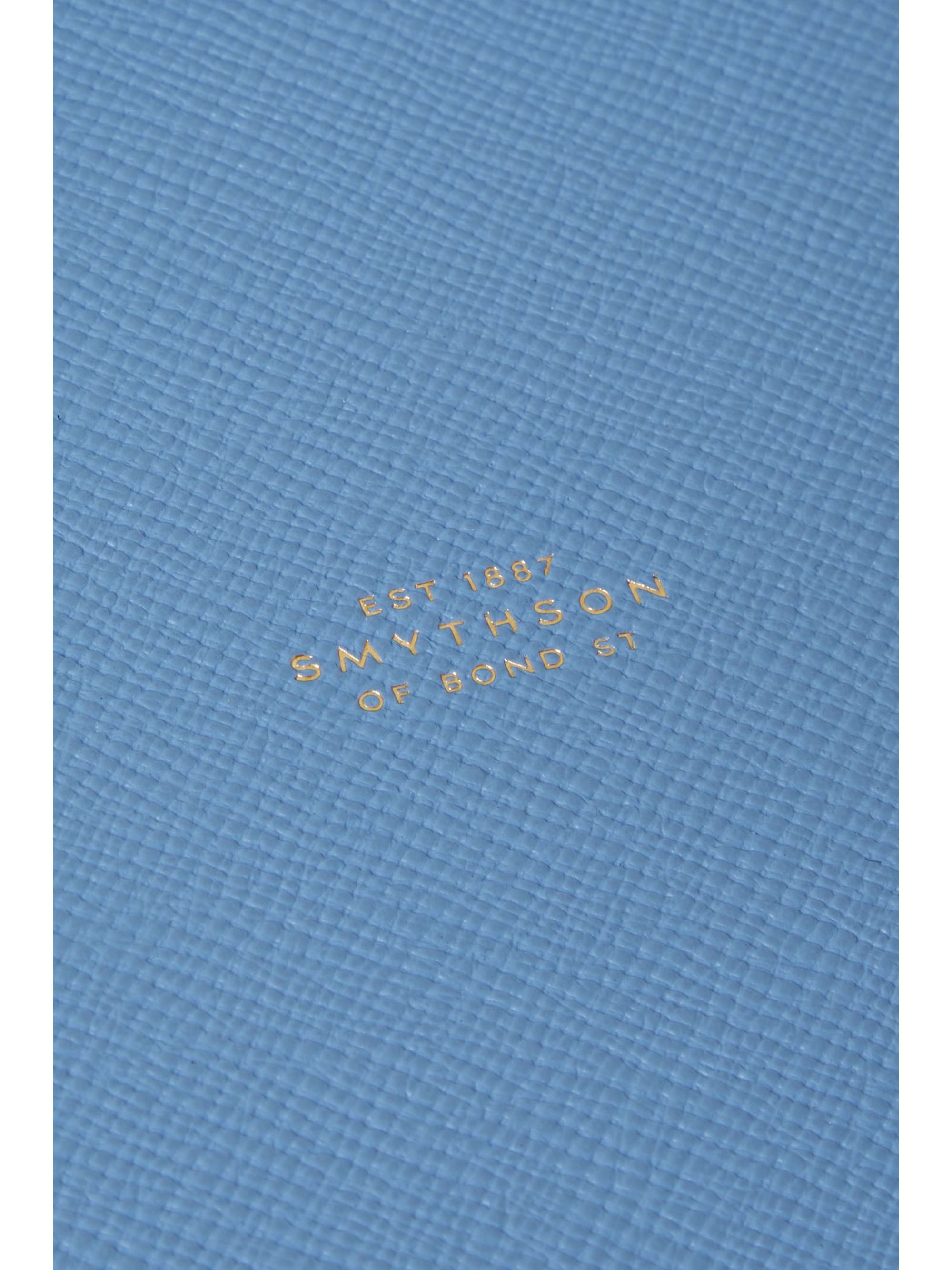 SMYTHSON Plateau en cuir texturé Panama Small