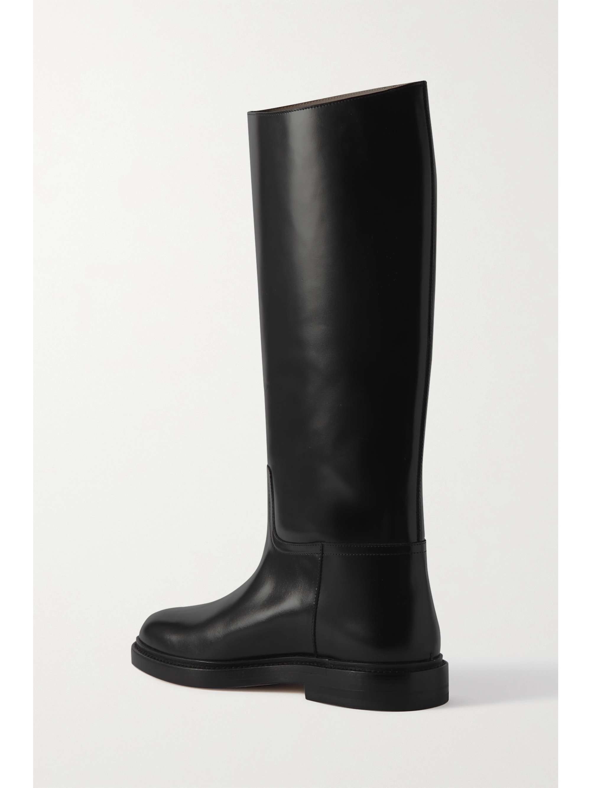 LEGRES Model 80 leather knee boots | NET-A-PORTER