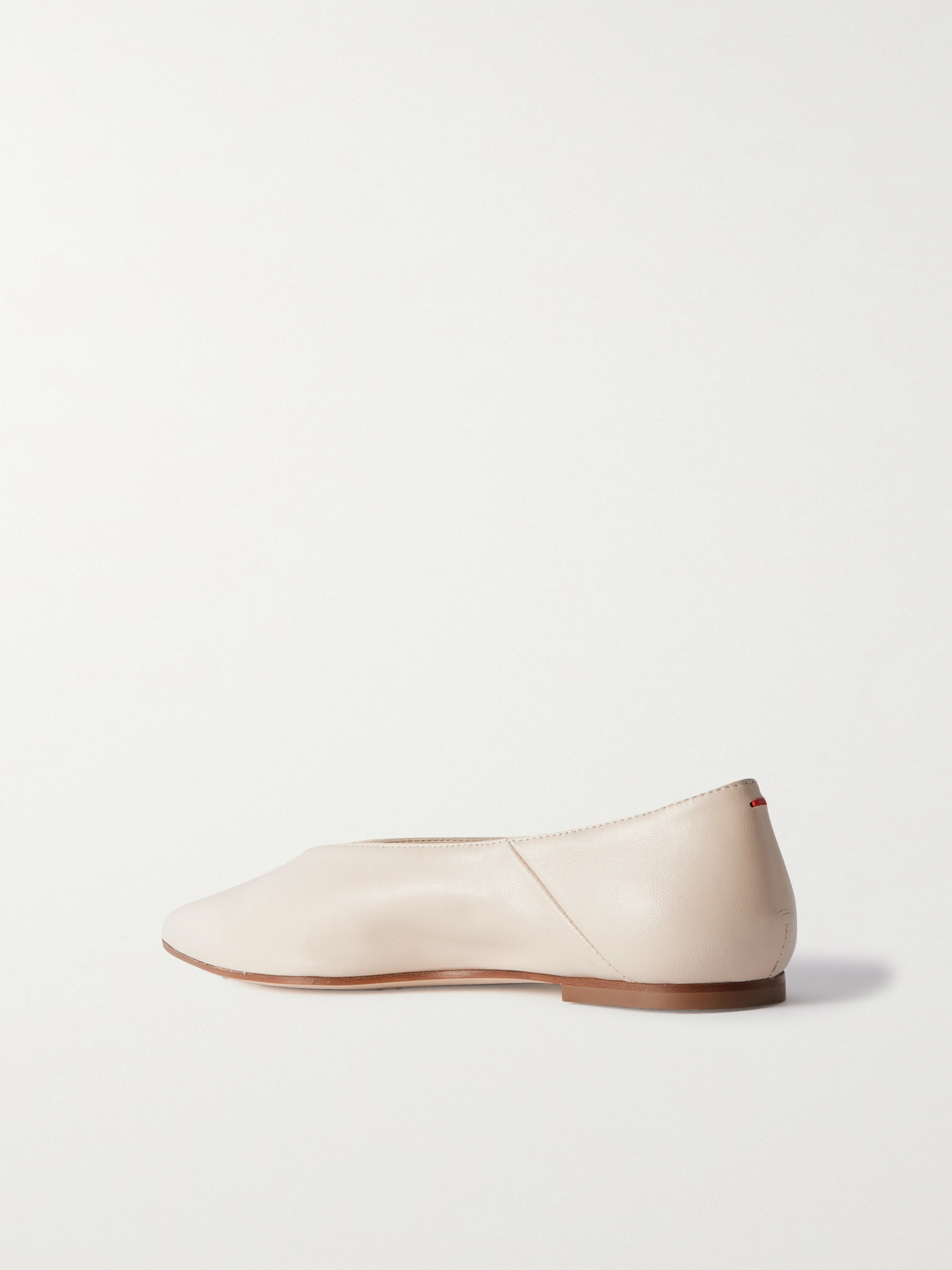 AEYDE Moa leather point-toe flats