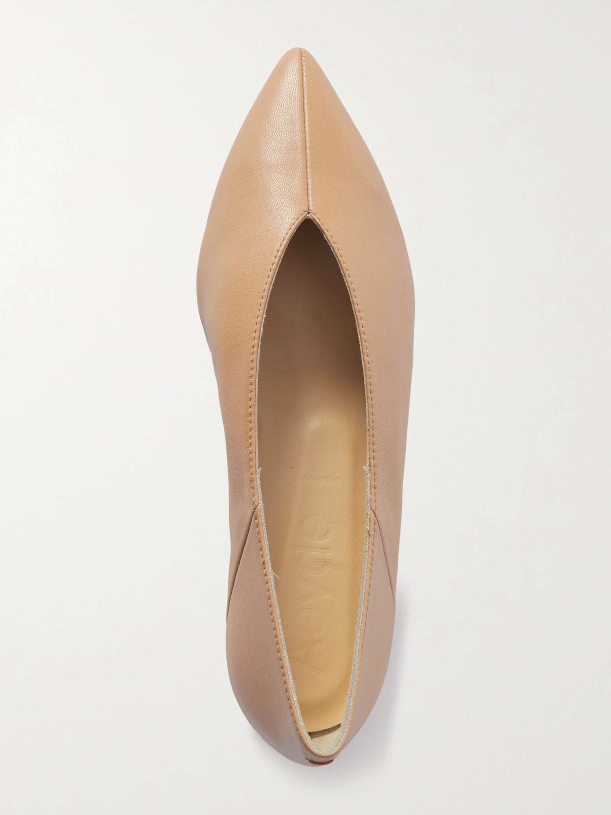 Comfort & Style: PEERAGE Tasha Women's Wide Width Pointed Toe Leather Flats