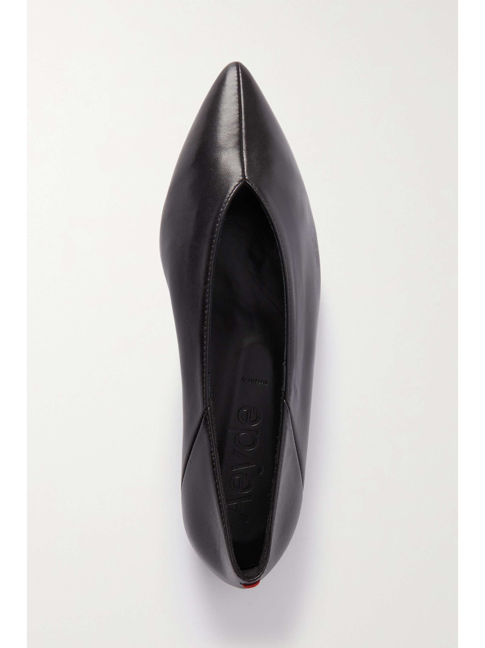 AEYDE Moa leather point-toe flats