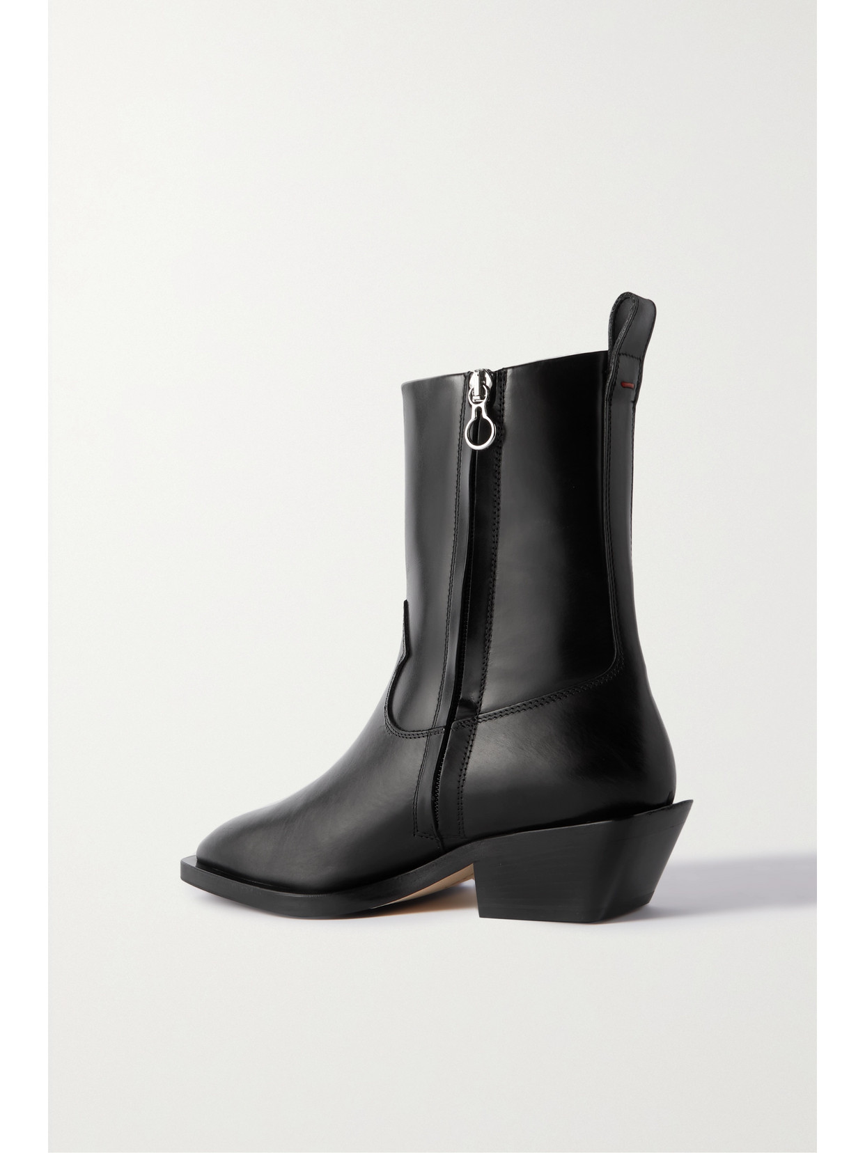 Aeyde Aeydē Woman Ankle Boots Black Size 6 Calfskin In Black